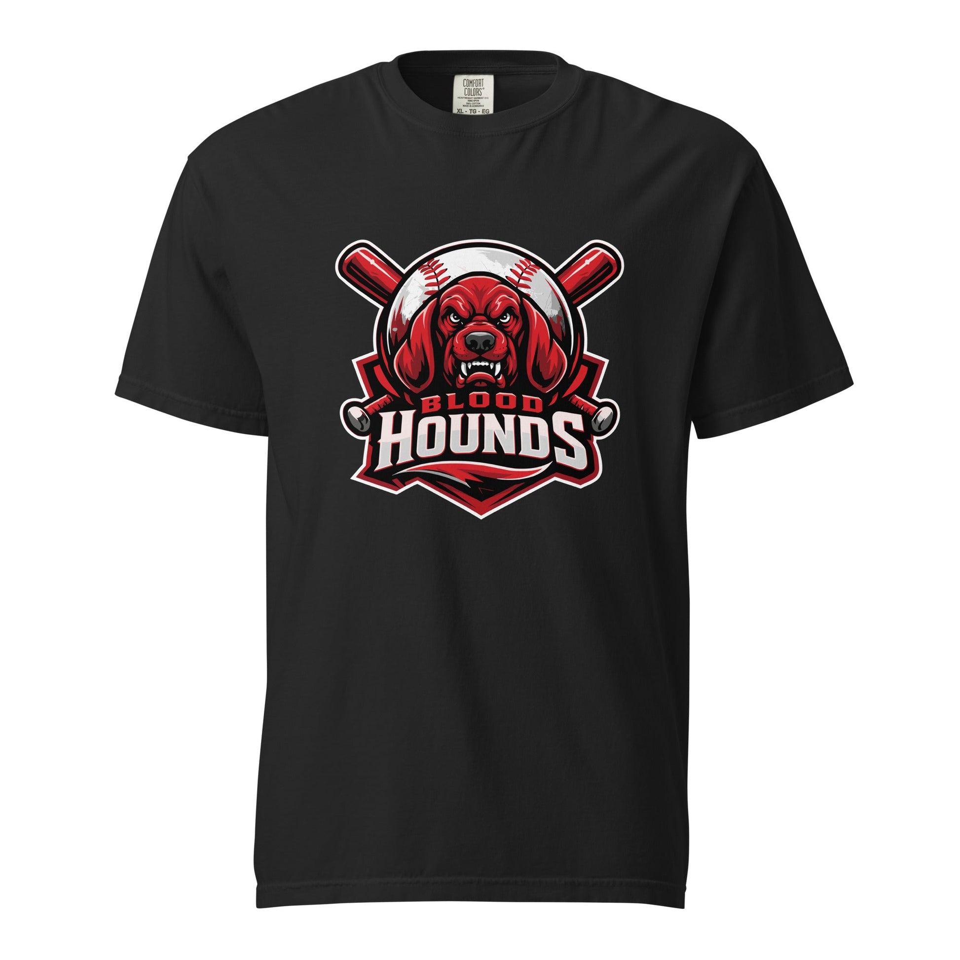 Signature | Comfort Colors T-Shirt | Mountain House Bloodhounds | Blood Hounds Logo