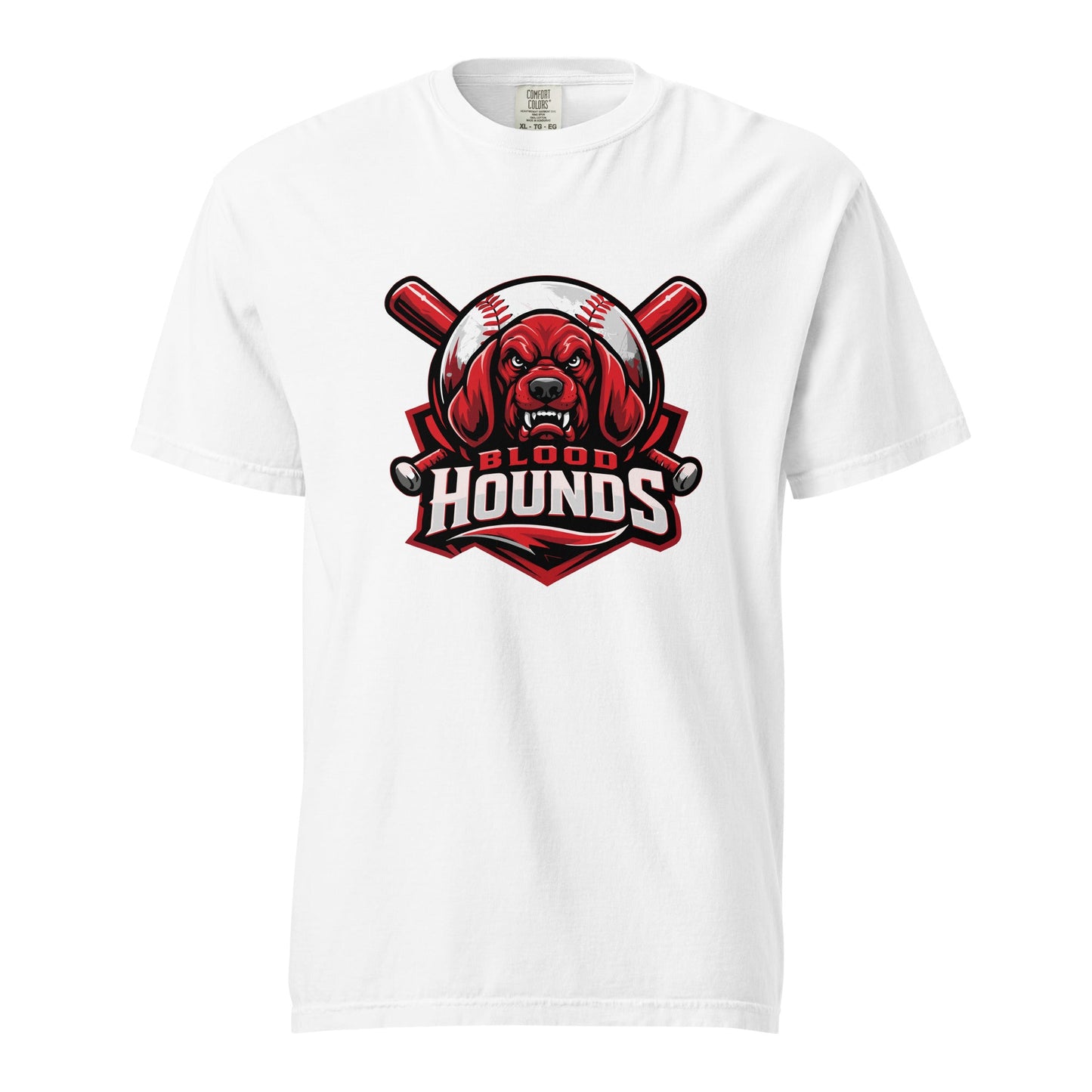 Signature | Comfort Colors T-Shirt | Mountain House Bloodhounds | Blood Hounds Logo