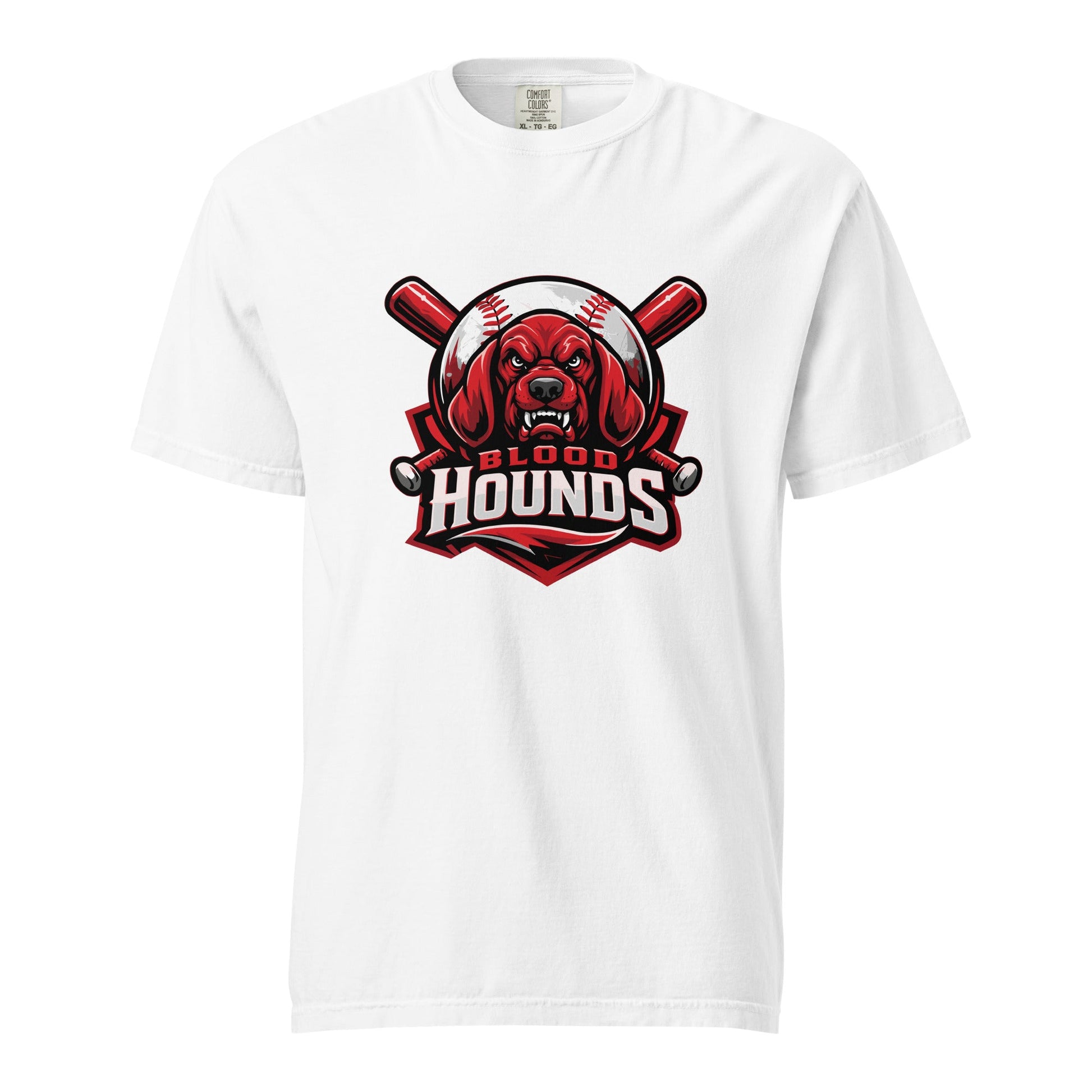 Signature | Comfort Colors T-Shirt | Mountain House Bloodhounds | Blood Hounds Logo