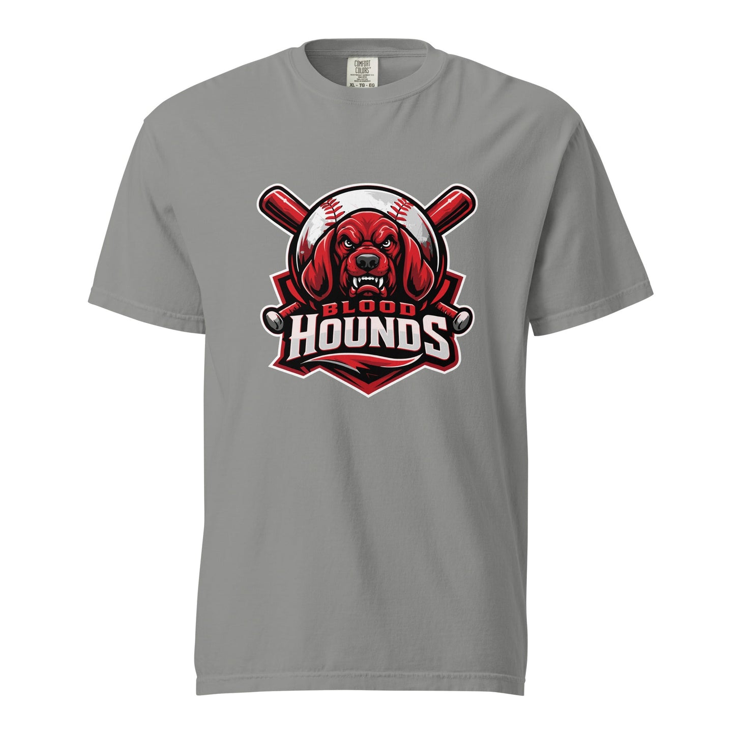 Signature | Comfort Colors T-Shirt | Mountain House Bloodhounds | Blood Hounds Logo