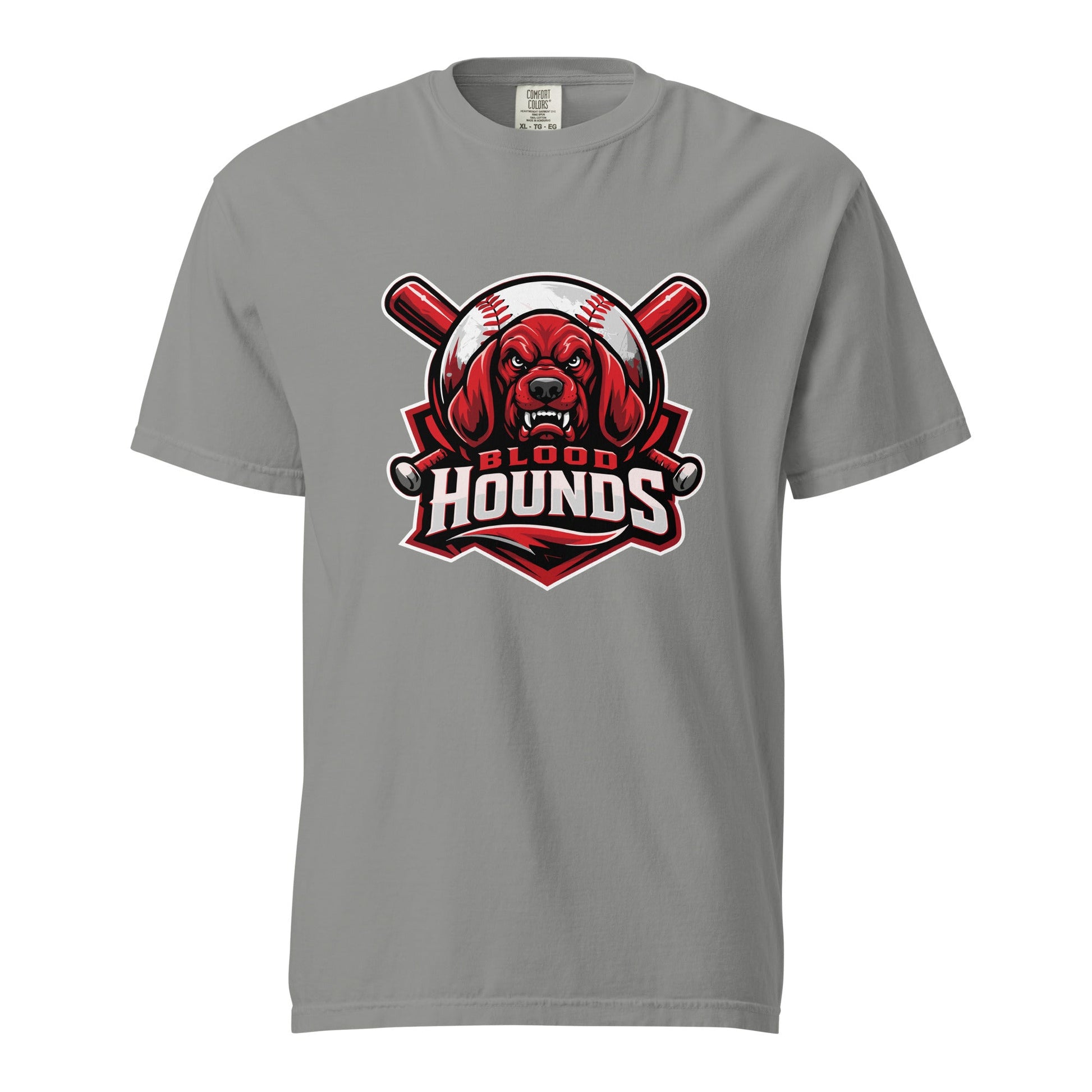 Signature | Comfort Colors T-Shirt | Mountain House Bloodhounds | Blood Hounds Logo