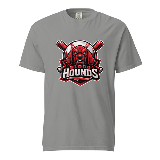 Signature | Comfort Colors T-Shirt | Mountain House Bloodhounds | Blood Hounds Logo