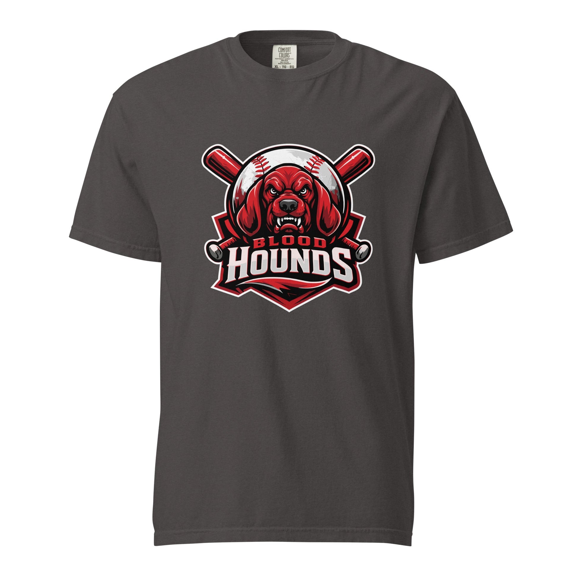 Signature | Comfort Colors T-Shirt | Mountain House Bloodhounds | Blood Hounds Logo