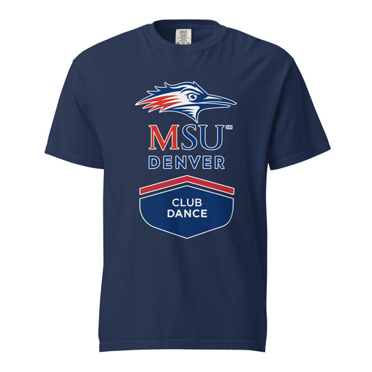 Signature | Comfort Colors T-Shirt | MSU Denver Dance Team | Apex Logo