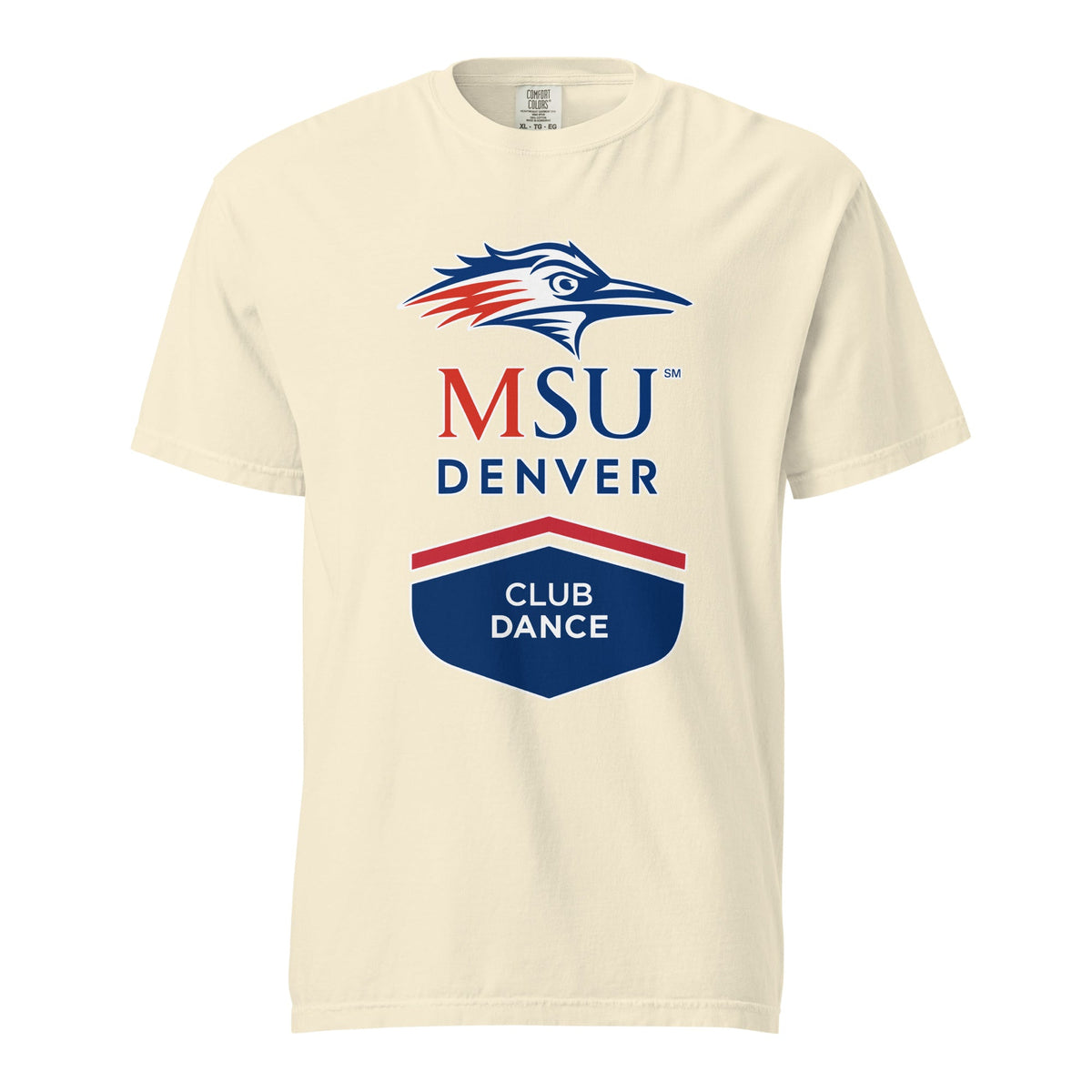 Signature | Comfort Colors T-Shirt | MSU Denver Dance Team | Apex Logo