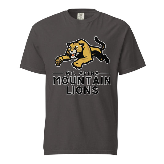 Signature | Comfort Colors T-Shirt | Mt. Aetna Adventist School | Emblem Logo