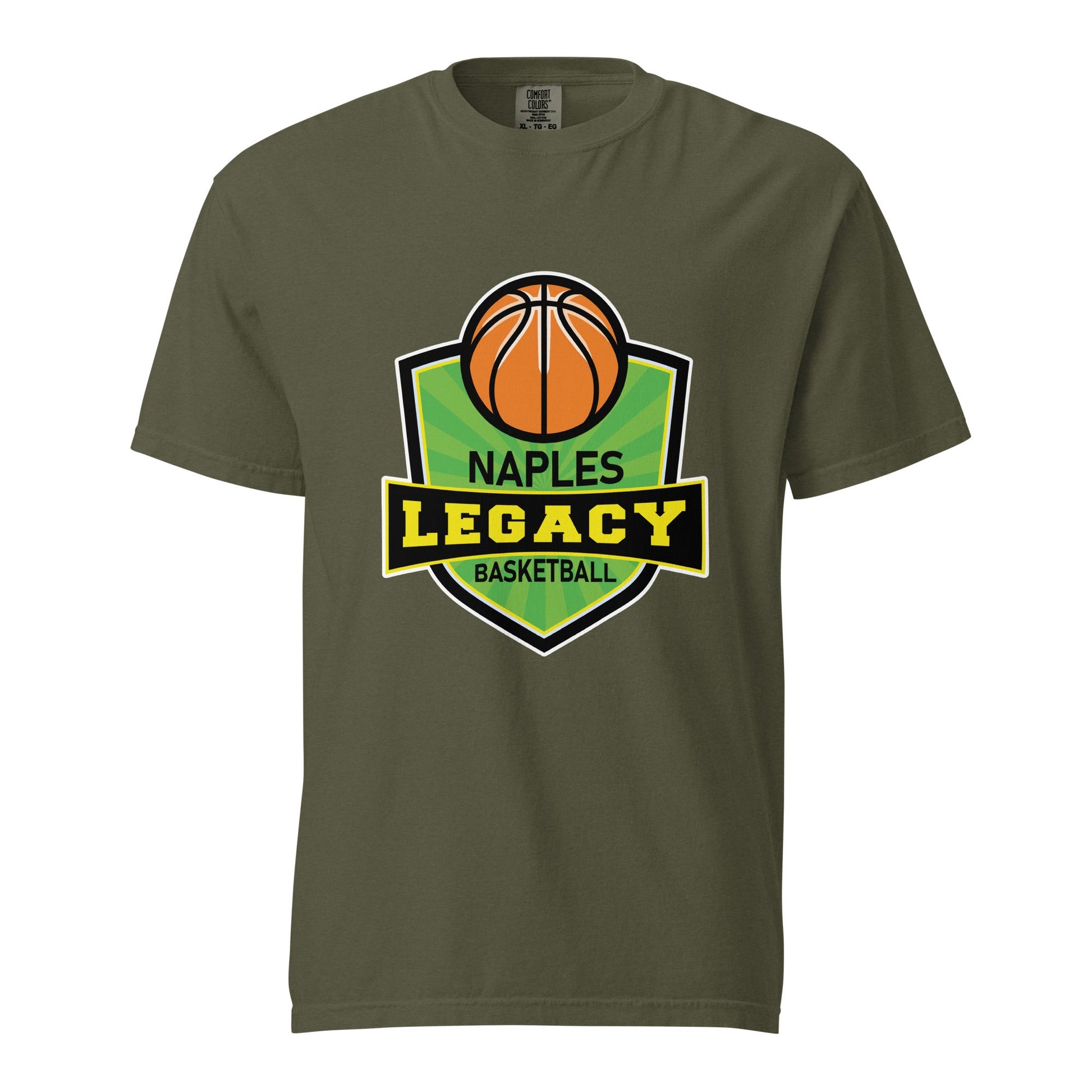 Signature | Comfort Colors T-Shirt | Naples Legacy | Shield Logo