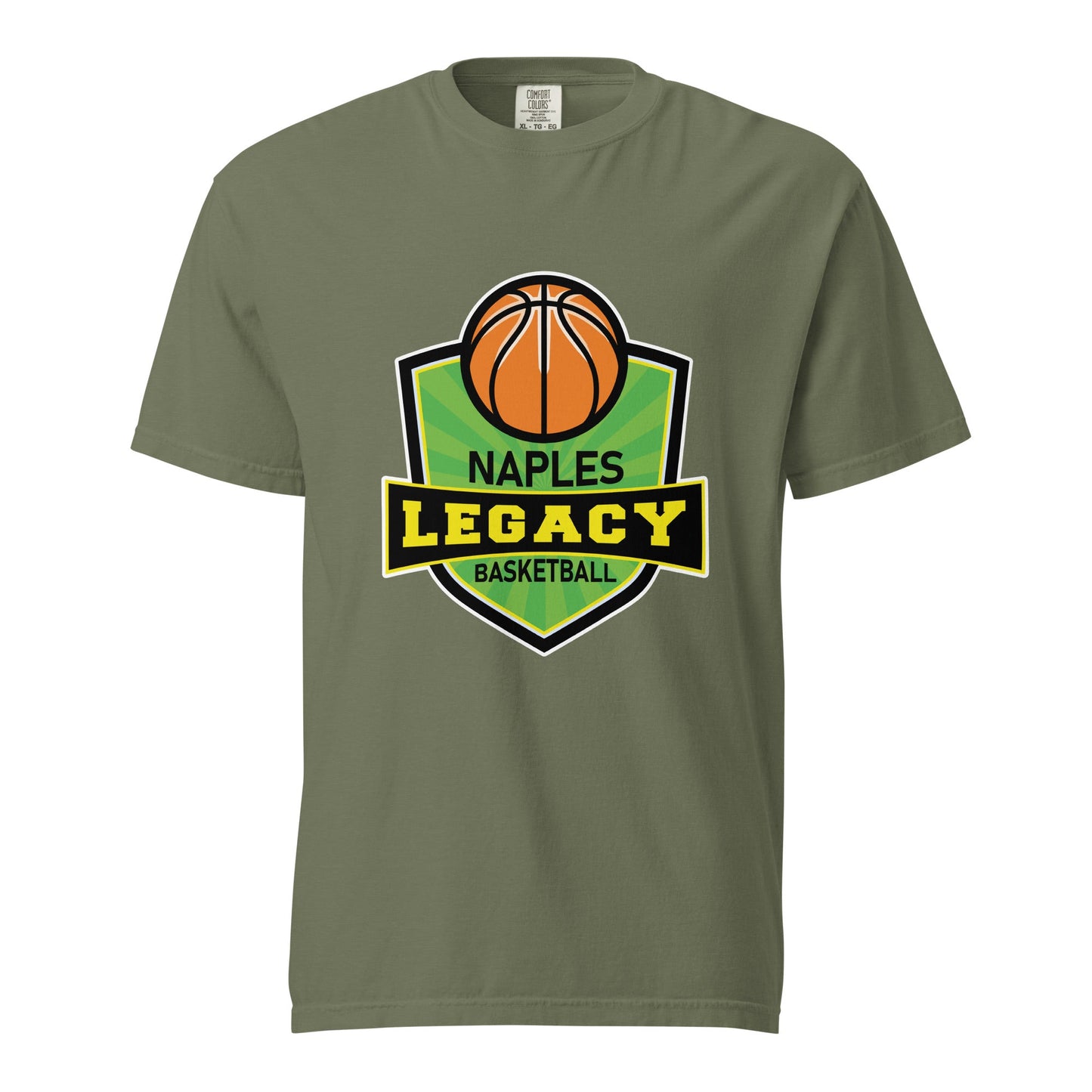 Signature | Comfort Colors T-Shirt | Naples Legacy | Shield Logo