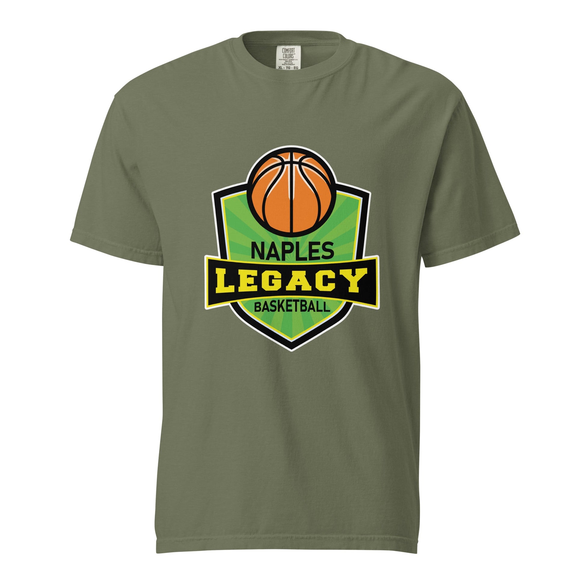 Signature | Comfort Colors T-Shirt | Naples Legacy | Shield Logo