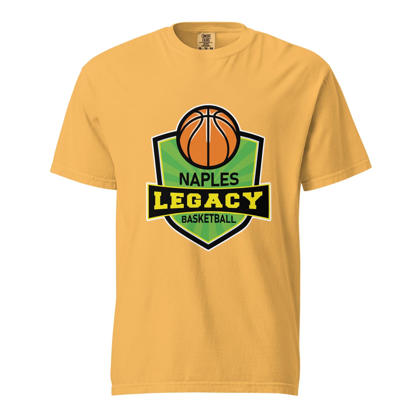Signature | Comfort Colors T-Shirt | Naples Legacy | Shield Logo