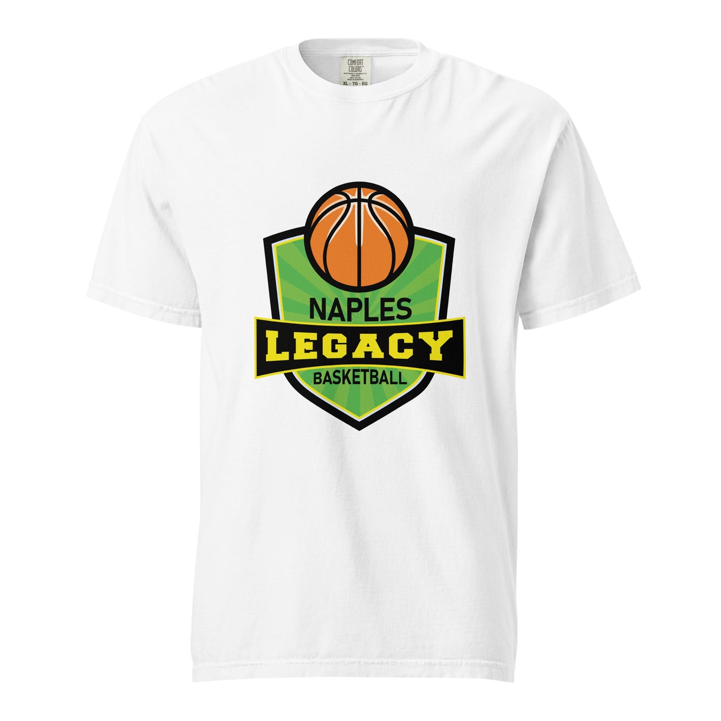 Signature | Comfort Colors T-Shirt | Naples Legacy | Shield Logo