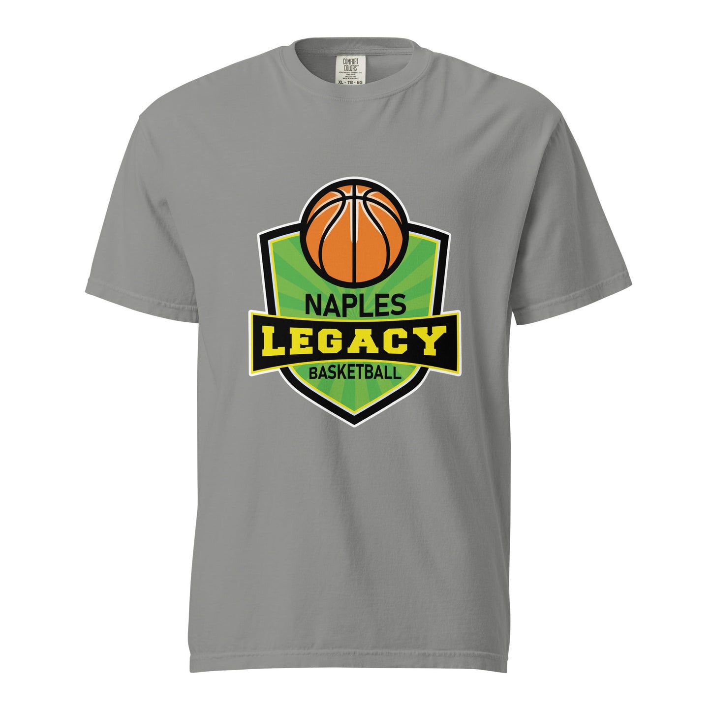 Signature | Comfort Colors T-Shirt | Naples Legacy | Shield Logo