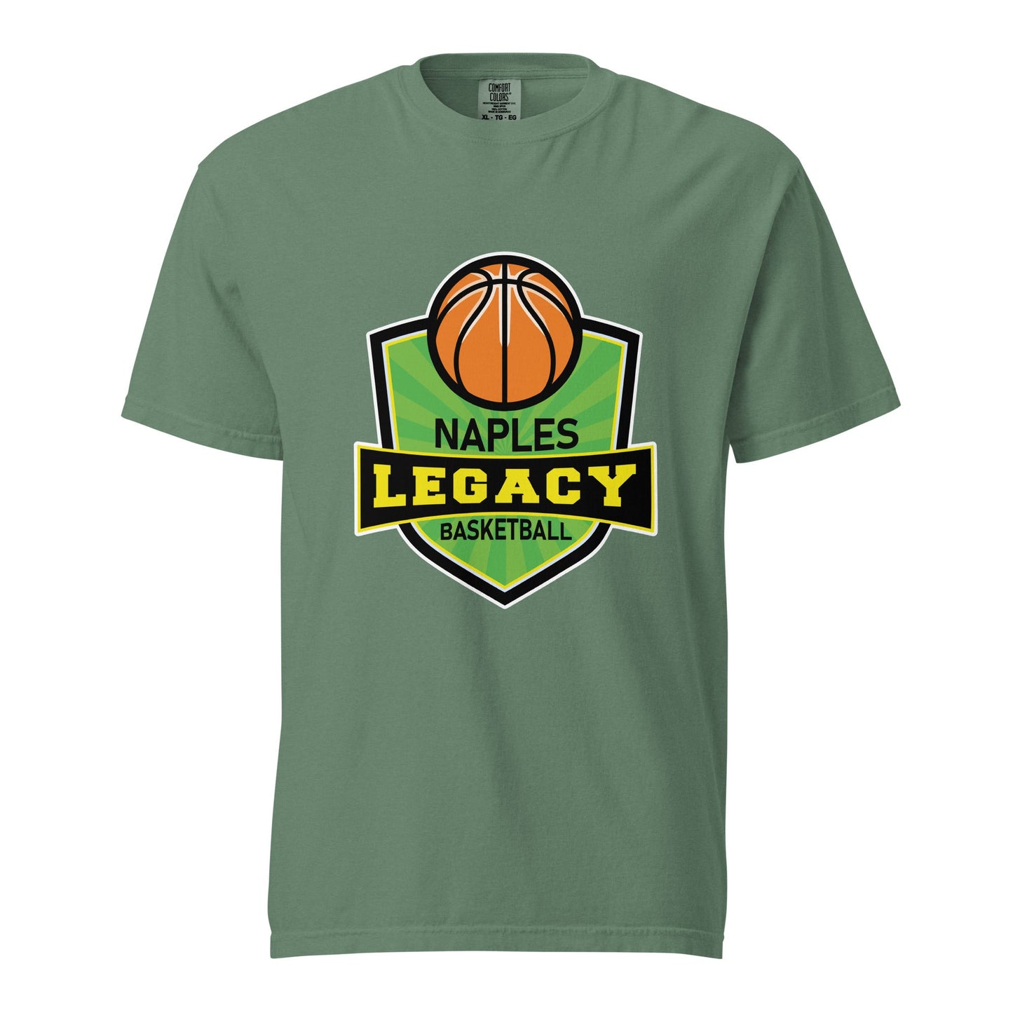 Signature | Comfort Colors T-Shirt | Naples Legacy | Shield Logo