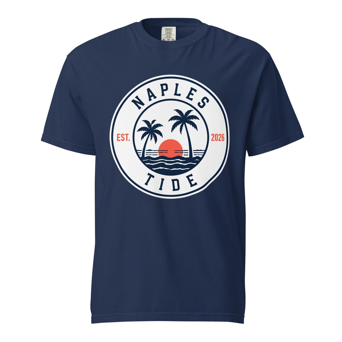 Signature | Comfort Colors T-Shirt | Naples Tide | Badge Logo