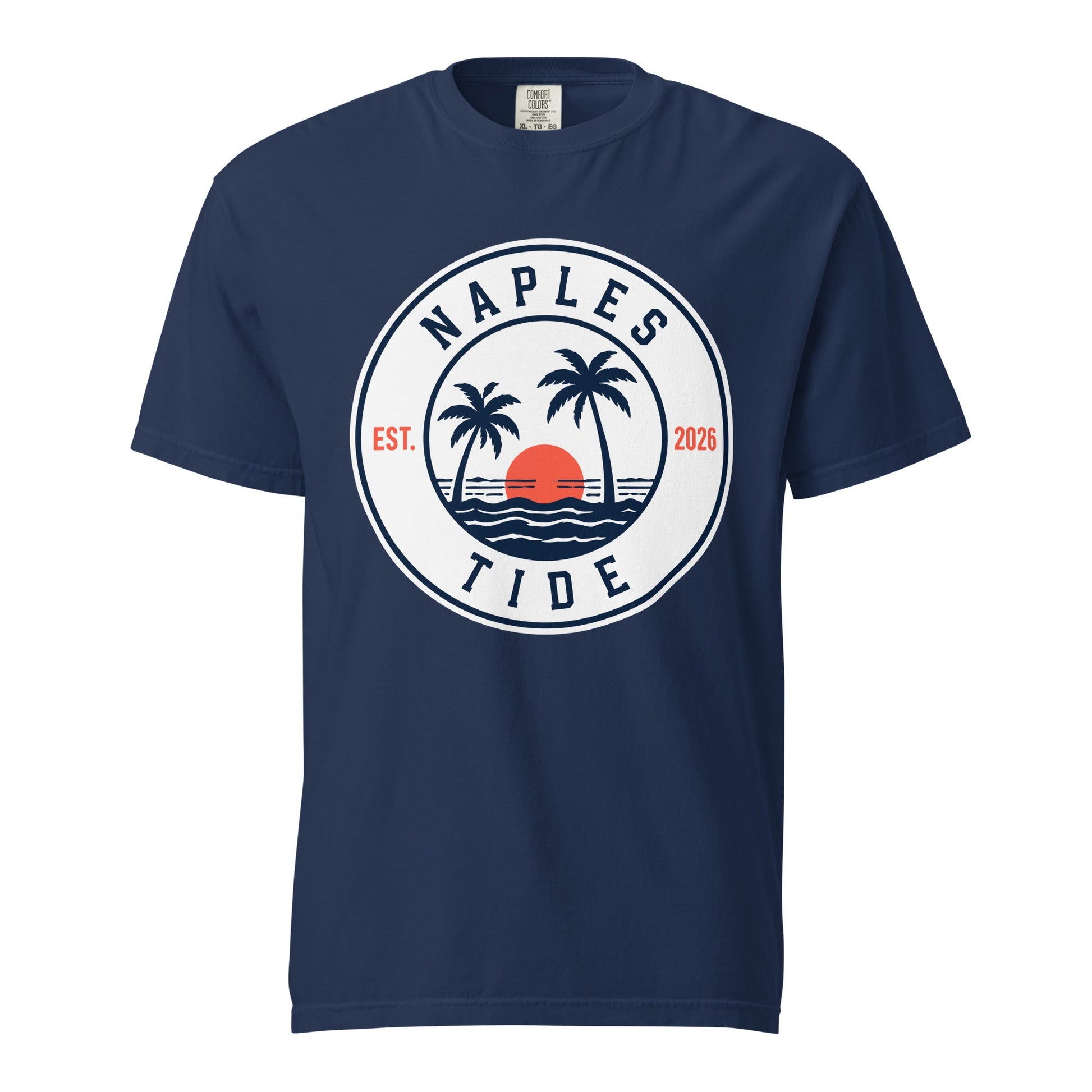 Signature | Comfort Colors T-Shirt | Naples Tide | Badge Logo