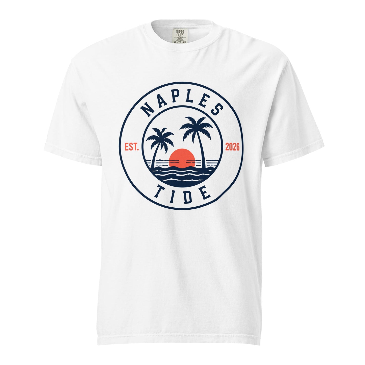 Signature | Comfort Colors T-Shirt | Naples Tide | Badge Logo