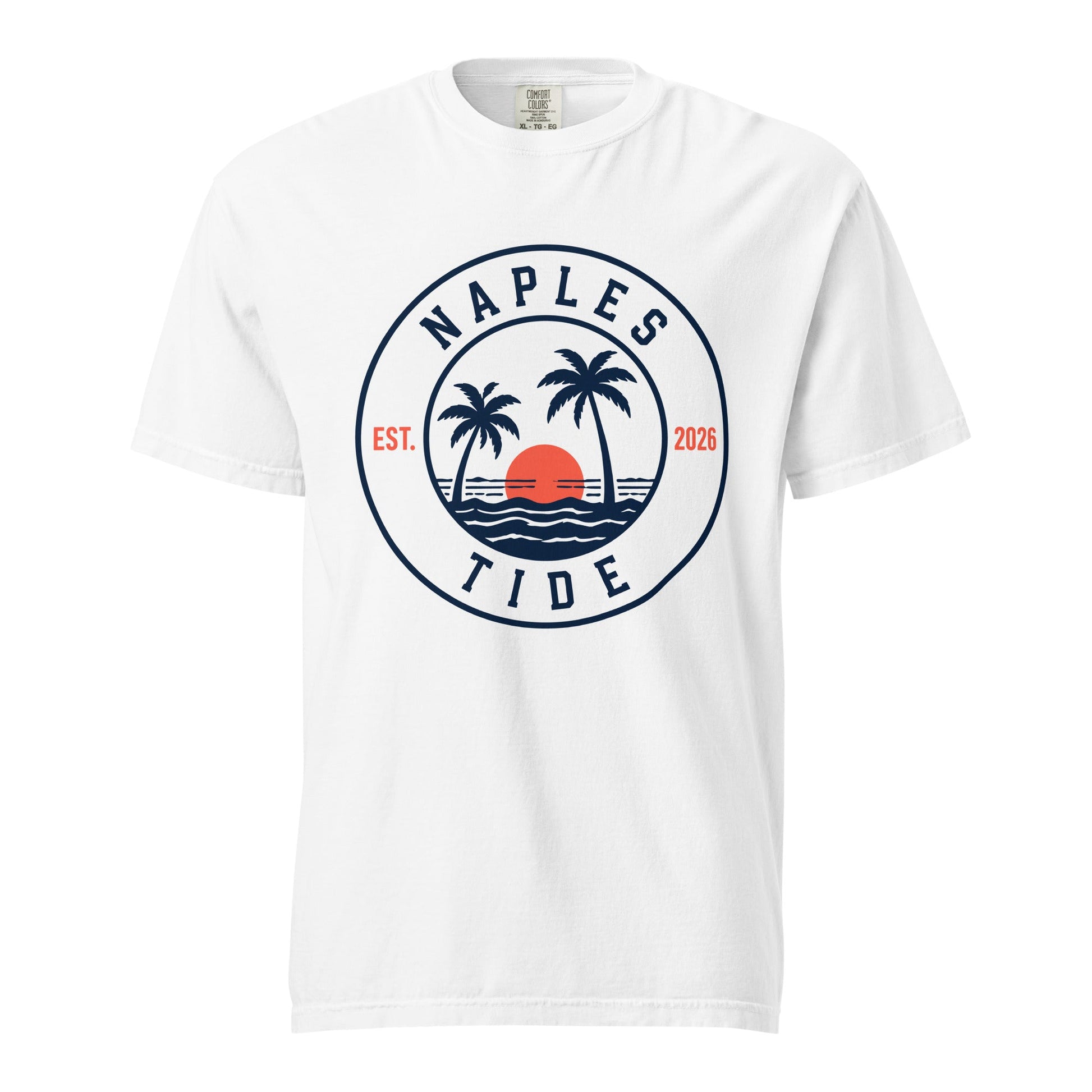 Signature | Comfort Colors T-Shirt | Naples Tide | Badge Logo