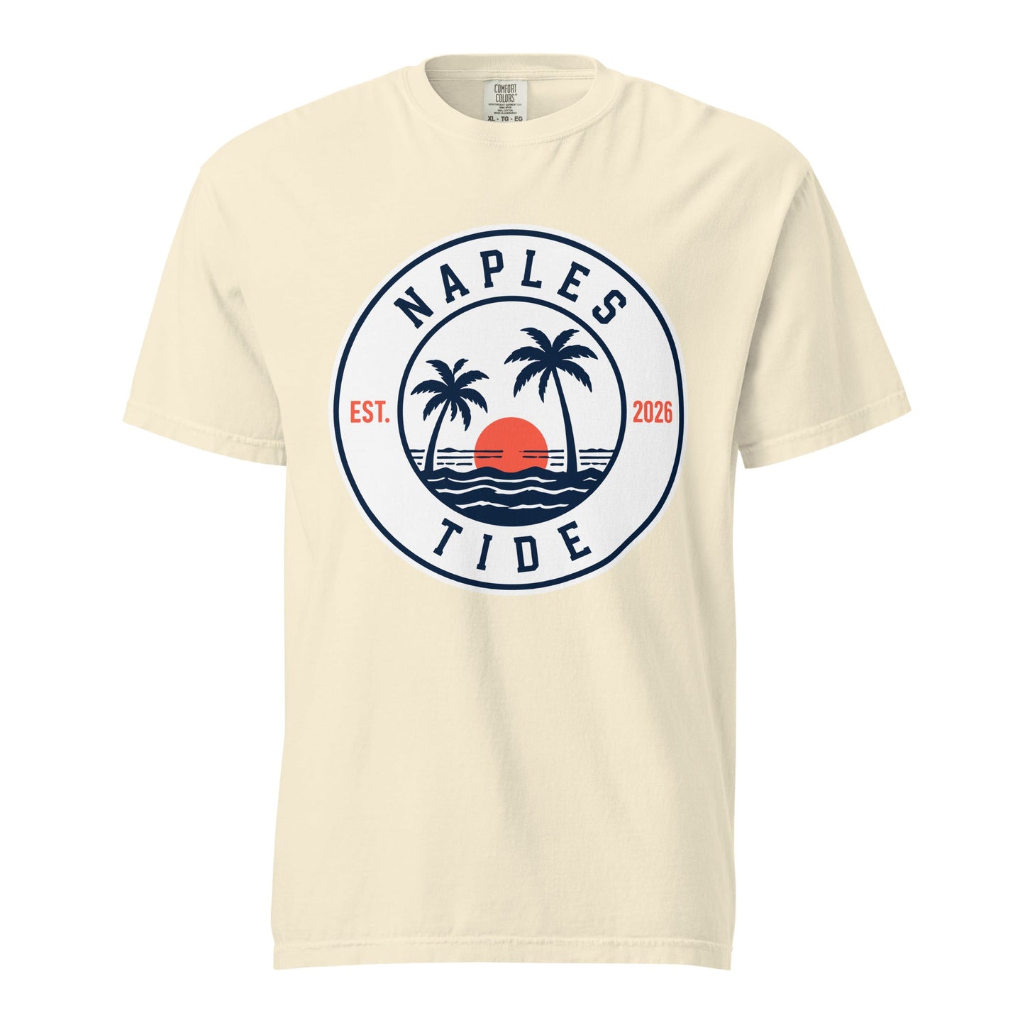 Signature | Comfort Colors T-Shirt | Naples Tide | Badge Logo