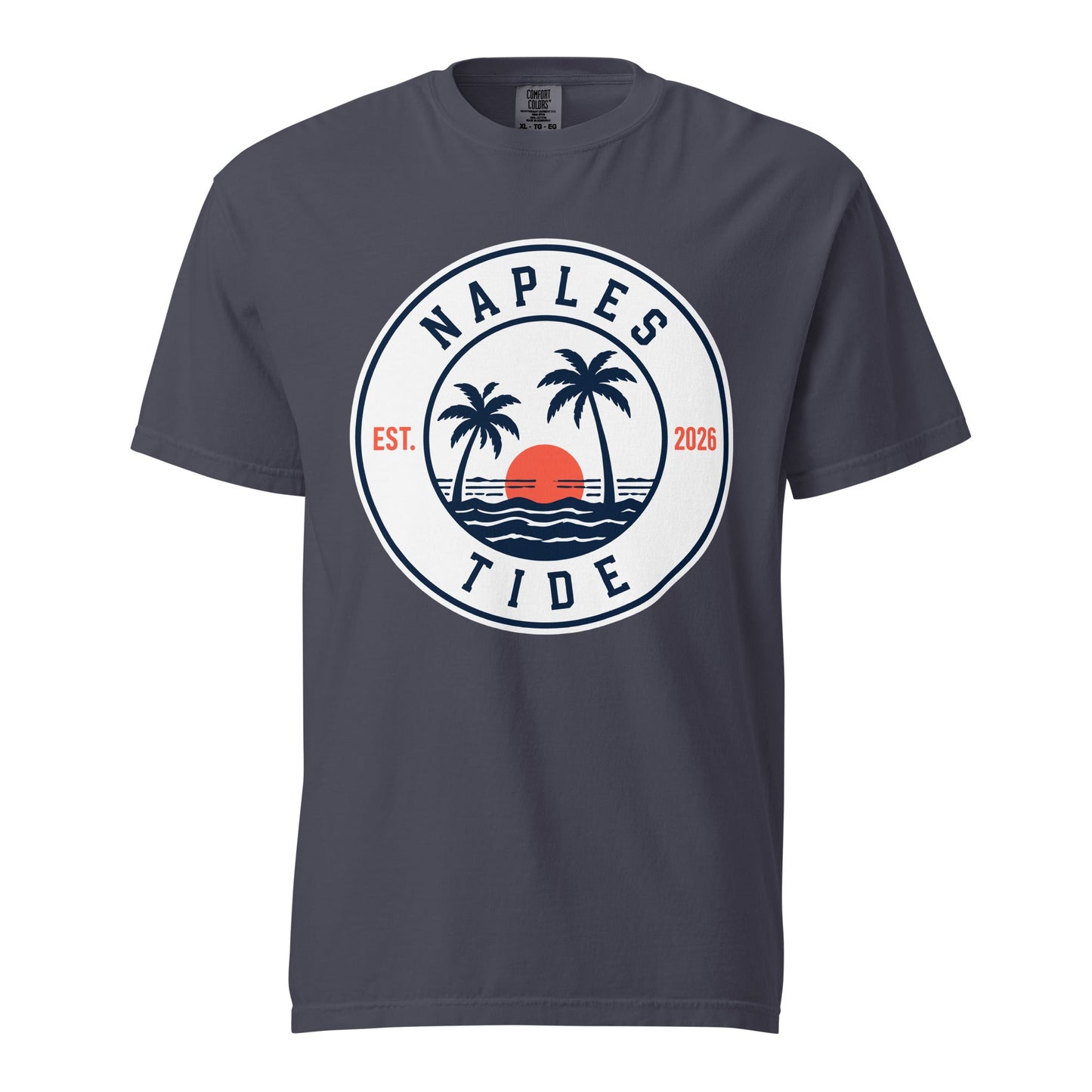 Signature | Comfort Colors T-Shirt | Naples Tide | Badge Logo
