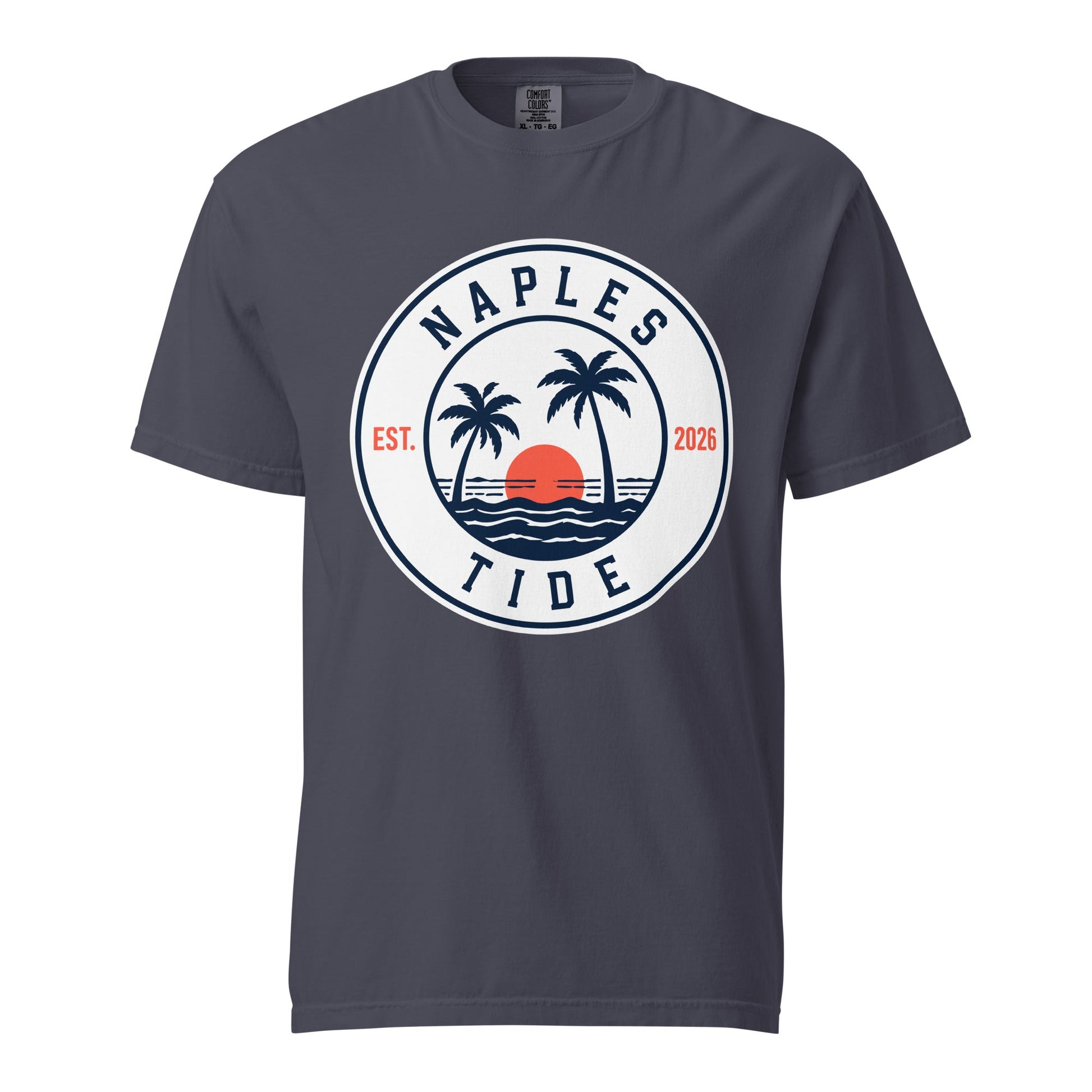 Signature | Comfort Colors T-Shirt | Naples Tide | Badge Logo