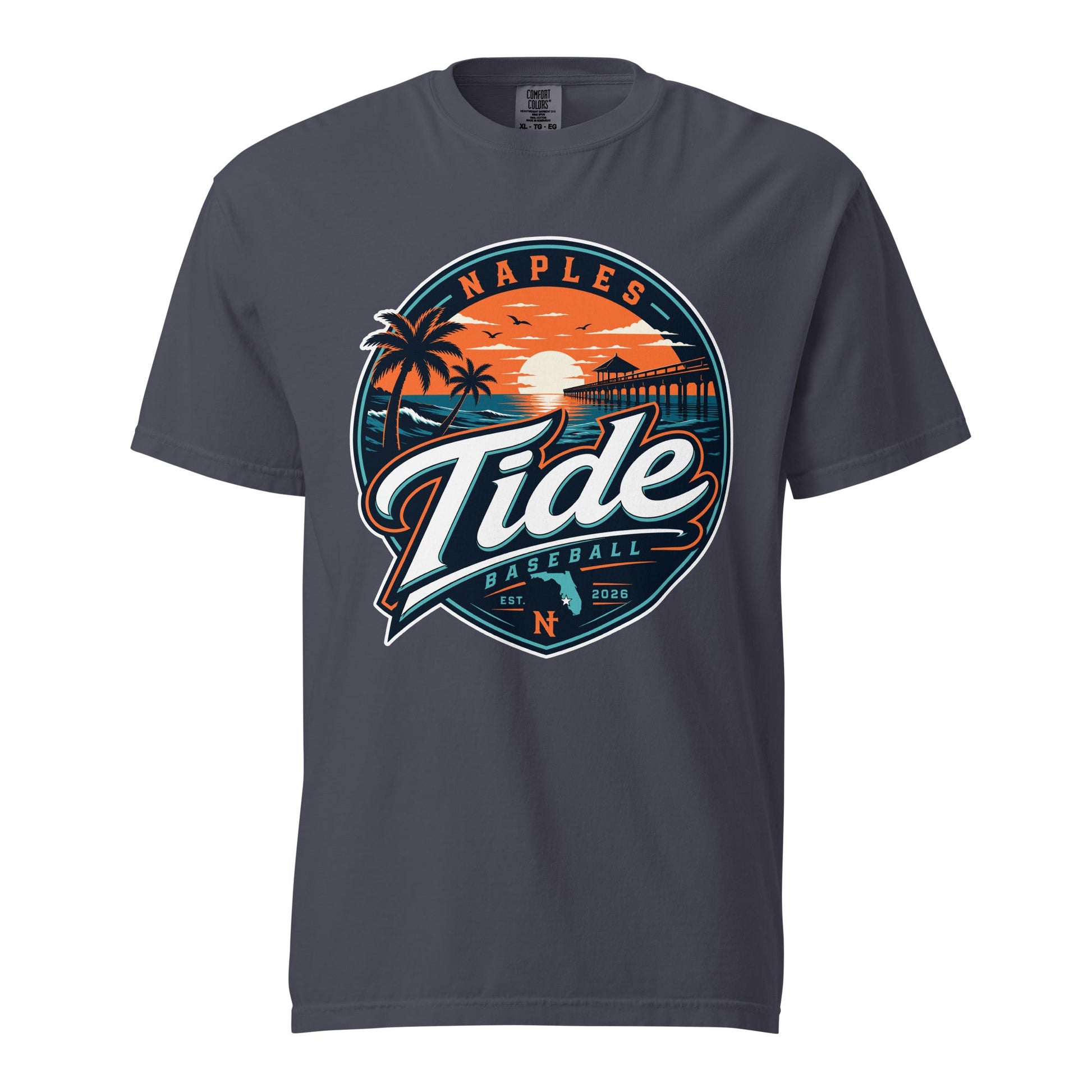 Signature | Comfort Colors T-Shirt | Naples Tide | Enblem Logo