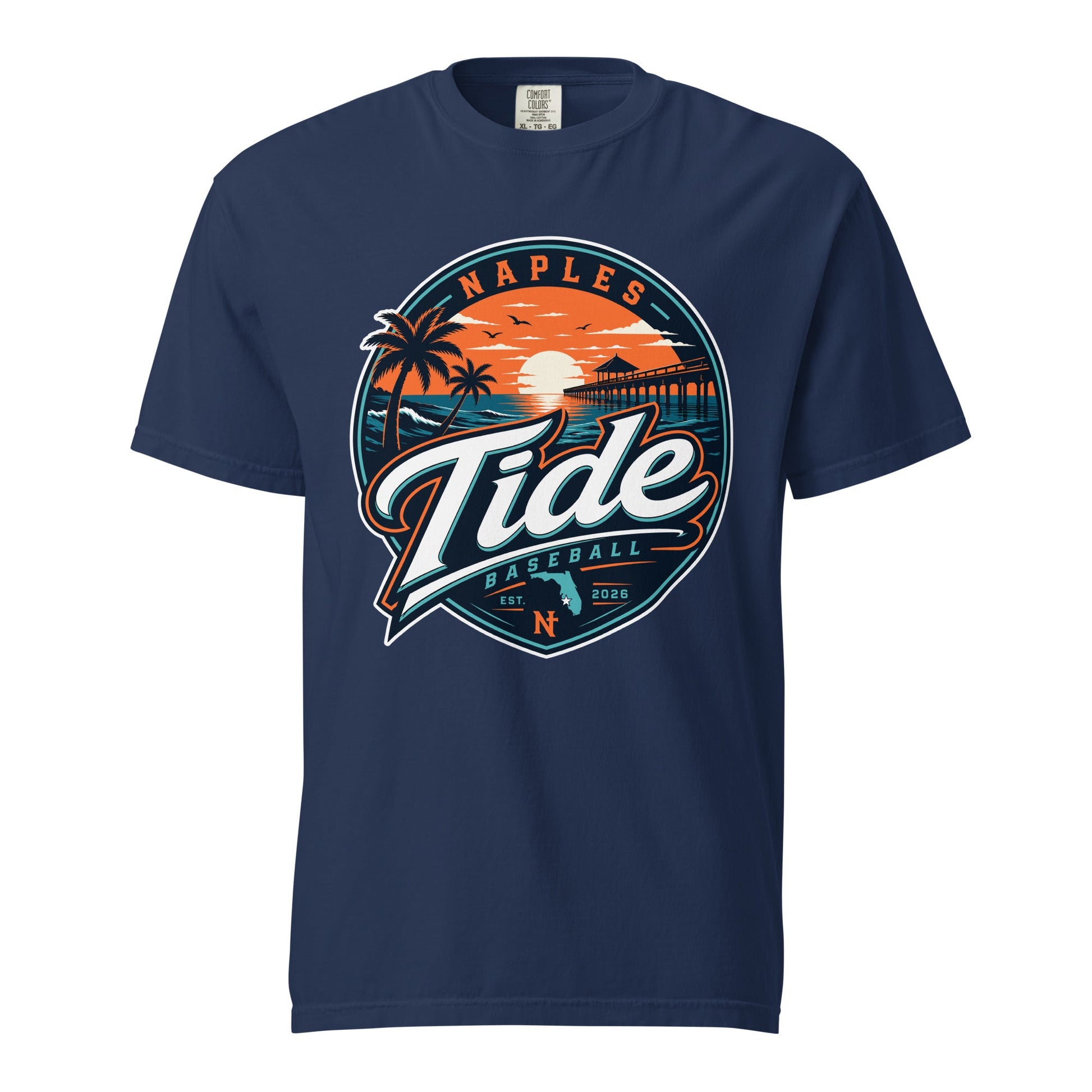 Signature | Comfort Colors T-Shirt | Naples Tide | Enblem Logo