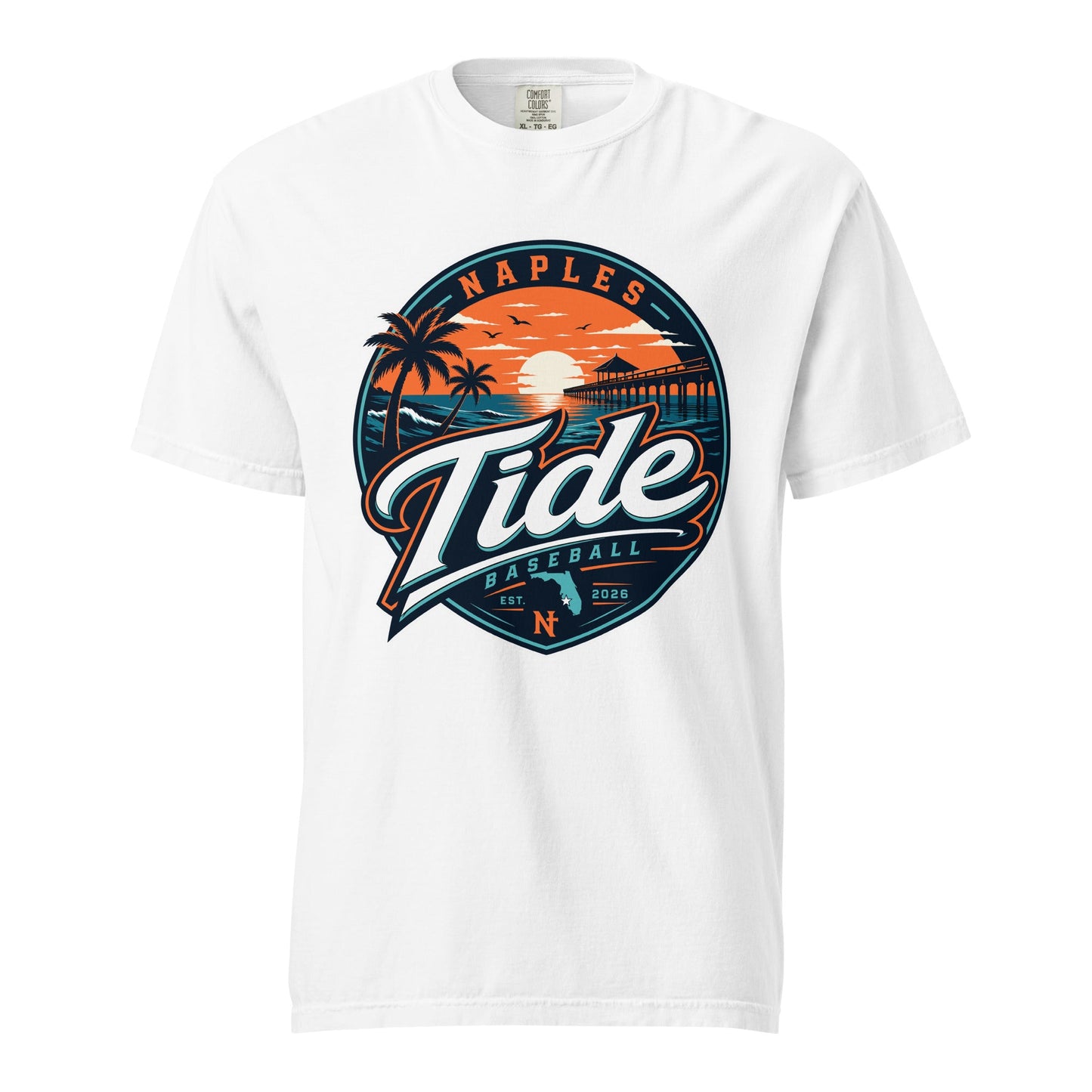 Signature | Comfort Colors T-Shirt | Naples Tide | Enblem Logo