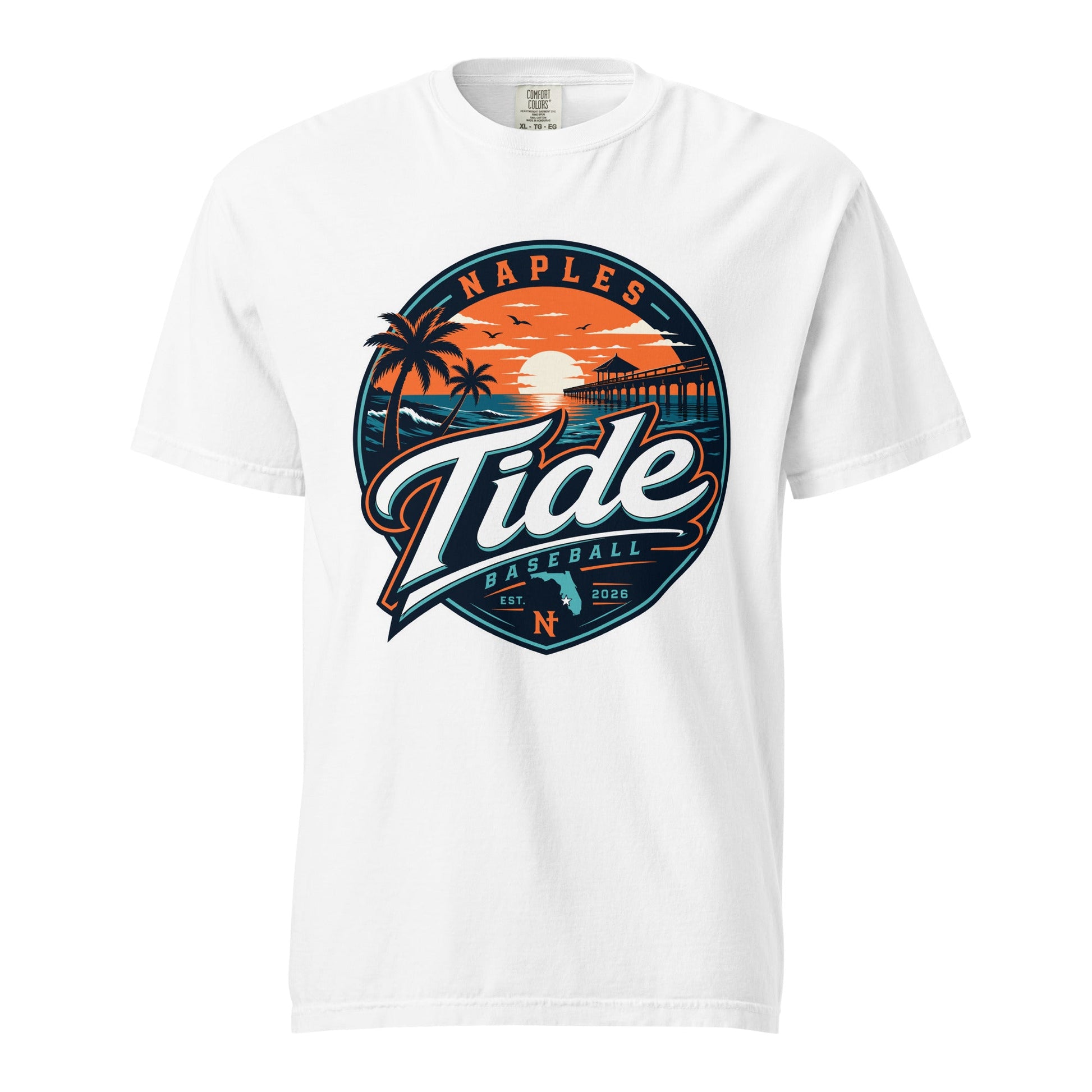 Signature | Comfort Colors T-Shirt | Naples Tide | Enblem Logo