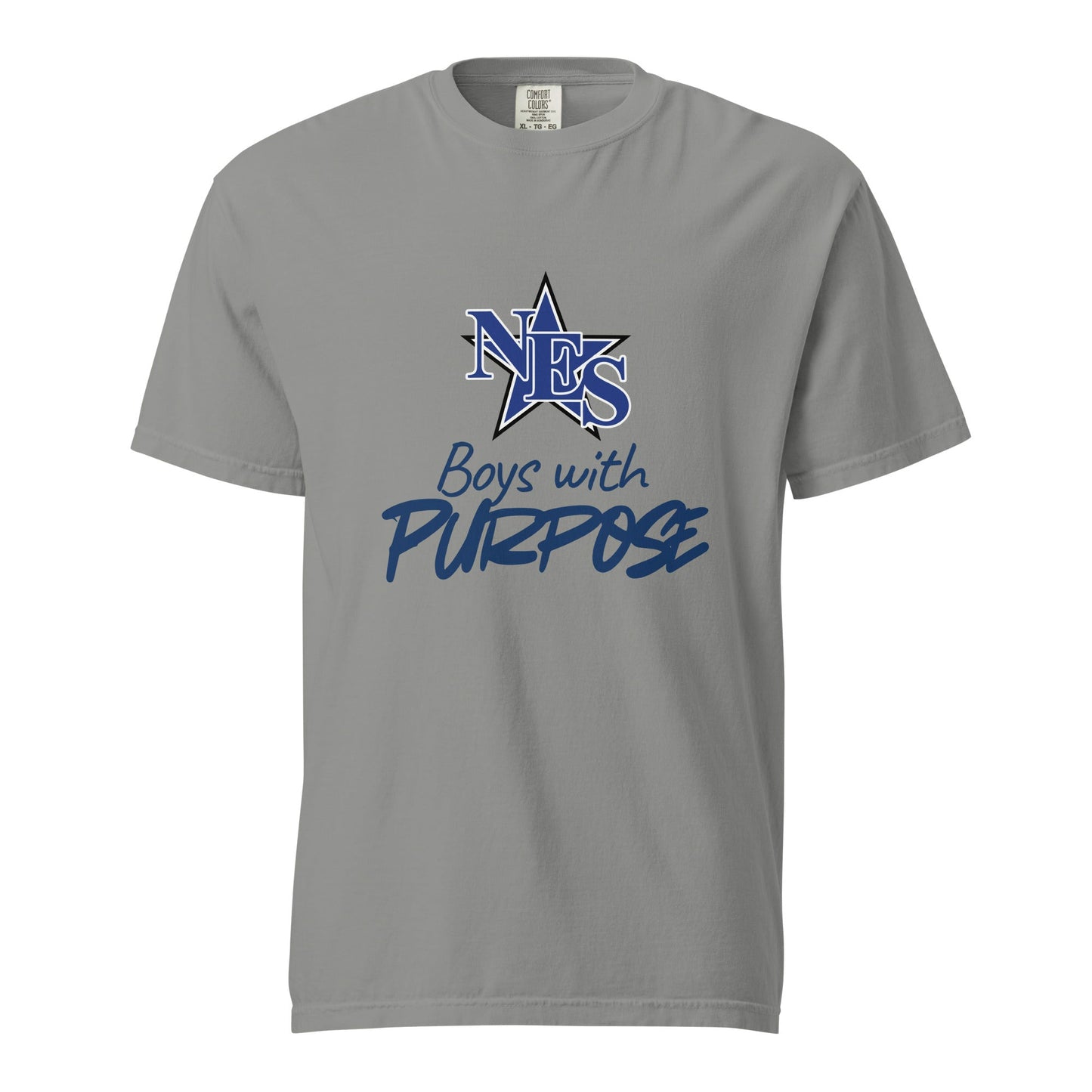 Signature | Comfort Colors T-Shirt | NES - Boys with Purpose | Boys with Purpose Logo