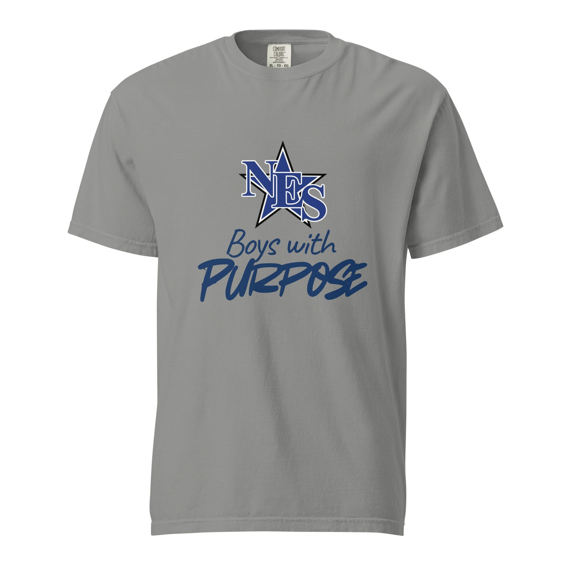 Signature | Comfort Colors T-Shirt | NES - Boys with Purpose | Boys with Purpose Logo