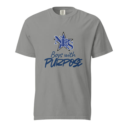 Signature | Comfort Colors T-Shirt | NES - Boys with Purpose | Boys with Purpose Logo