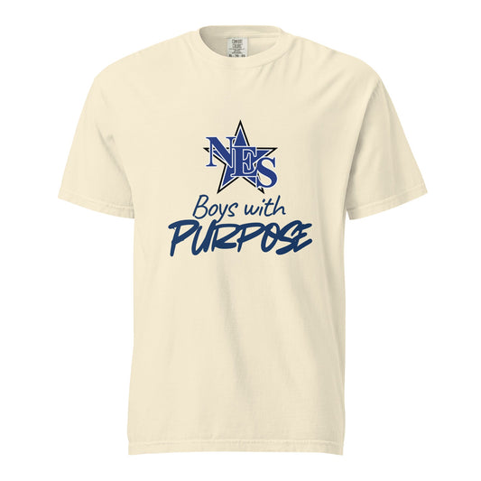 Signature | Comfort Colors T-Shirt | NES - Boys with Purpose | Boys with Purpose Logo