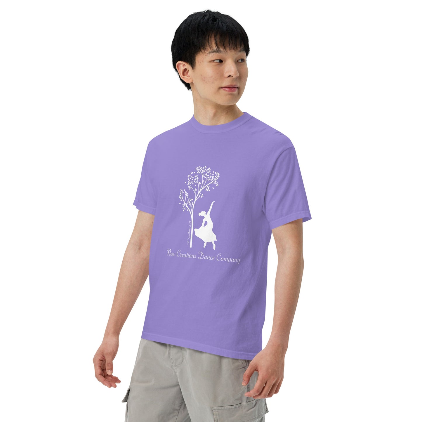 Signature | Comfort Colors T-Shirt | New Creations Dance Company | Alt Logo