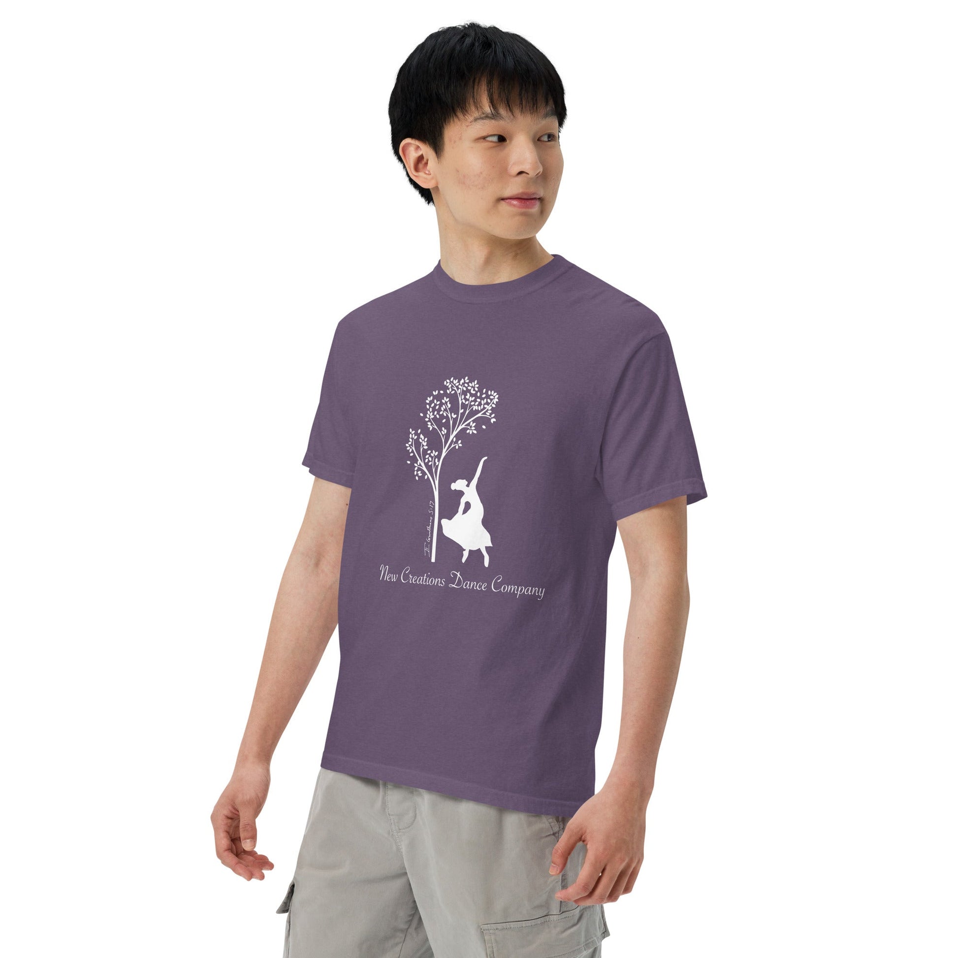 Signature | Comfort Colors T-Shirt | New Creations Dance Company | Alt Logo