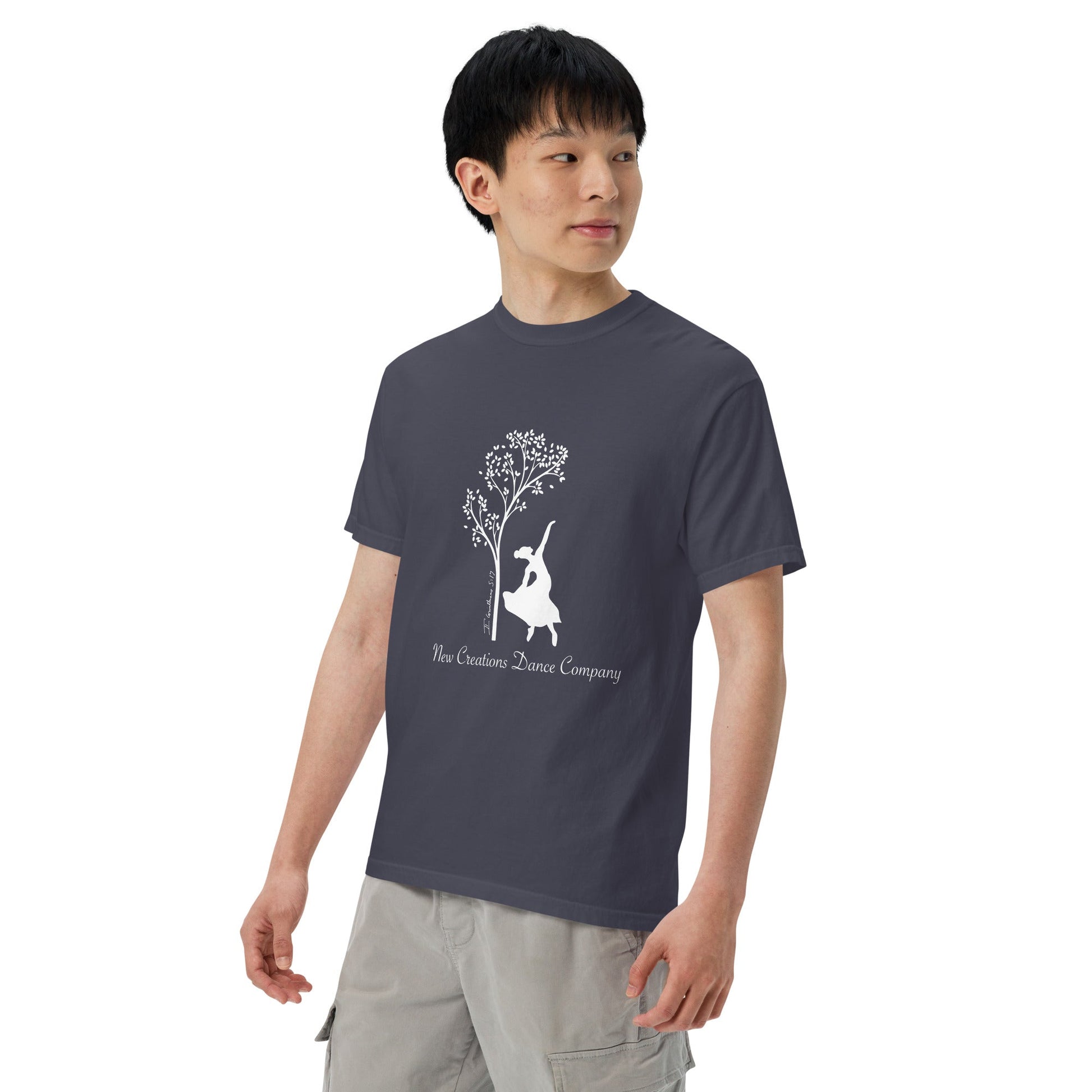 Signature | Comfort Colors T-Shirt | New Creations Dance Company | Alt Logo