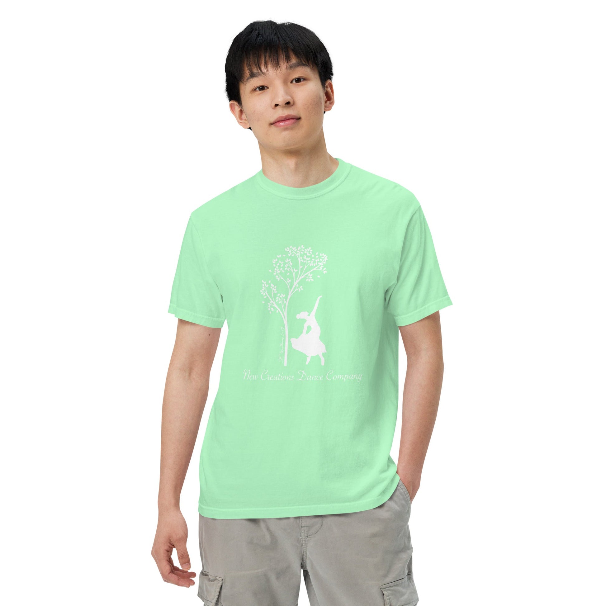Signature | Comfort Colors T-Shirt | New Creations Dance Company | Alt Logo