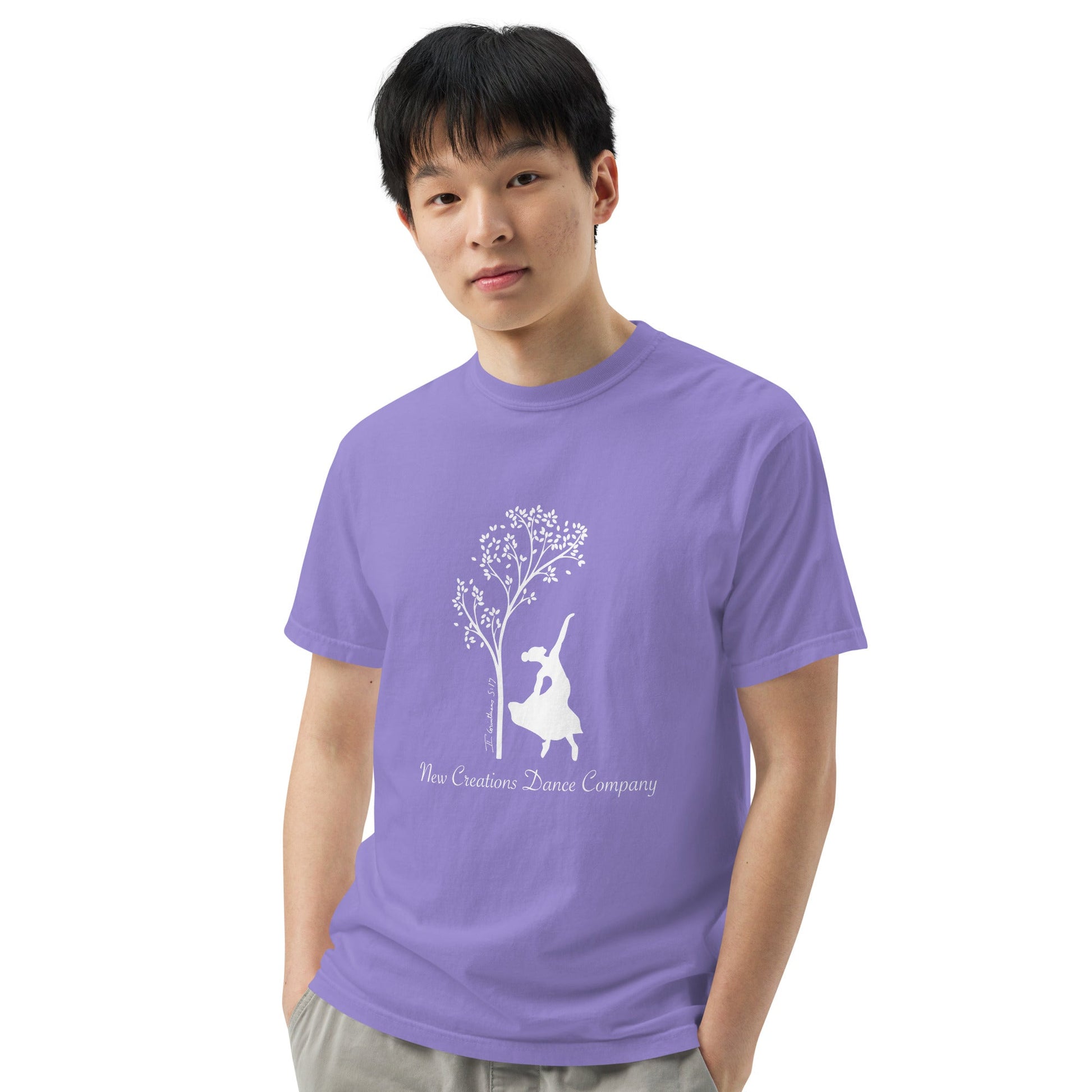 Signature | Comfort Colors T-Shirt | New Creations Dance Company | Alt Logo