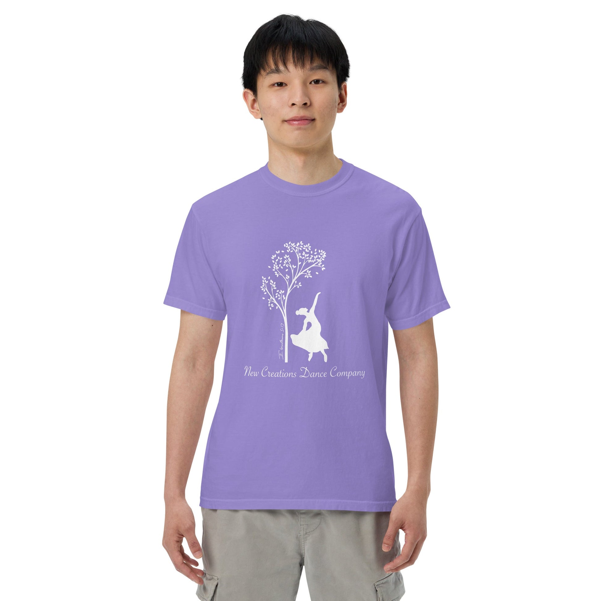 Signature | Comfort Colors T-Shirt | New Creations Dance Company | Alt Logo