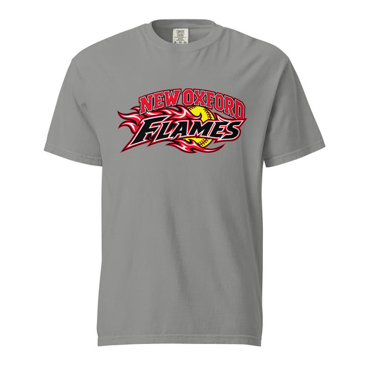 Signature | Comfort Colors T-Shirt | New Oxford Girls Softball Association | Crest Logo