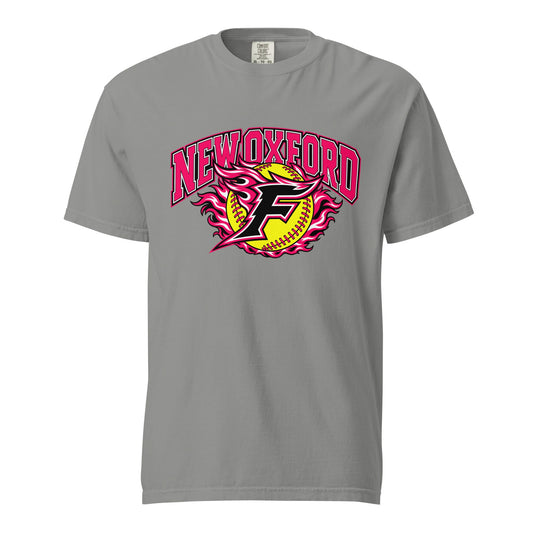 Signature | Comfort Colors T-Shirt | New Oxford Girls Softball Association | Vanguard Logo