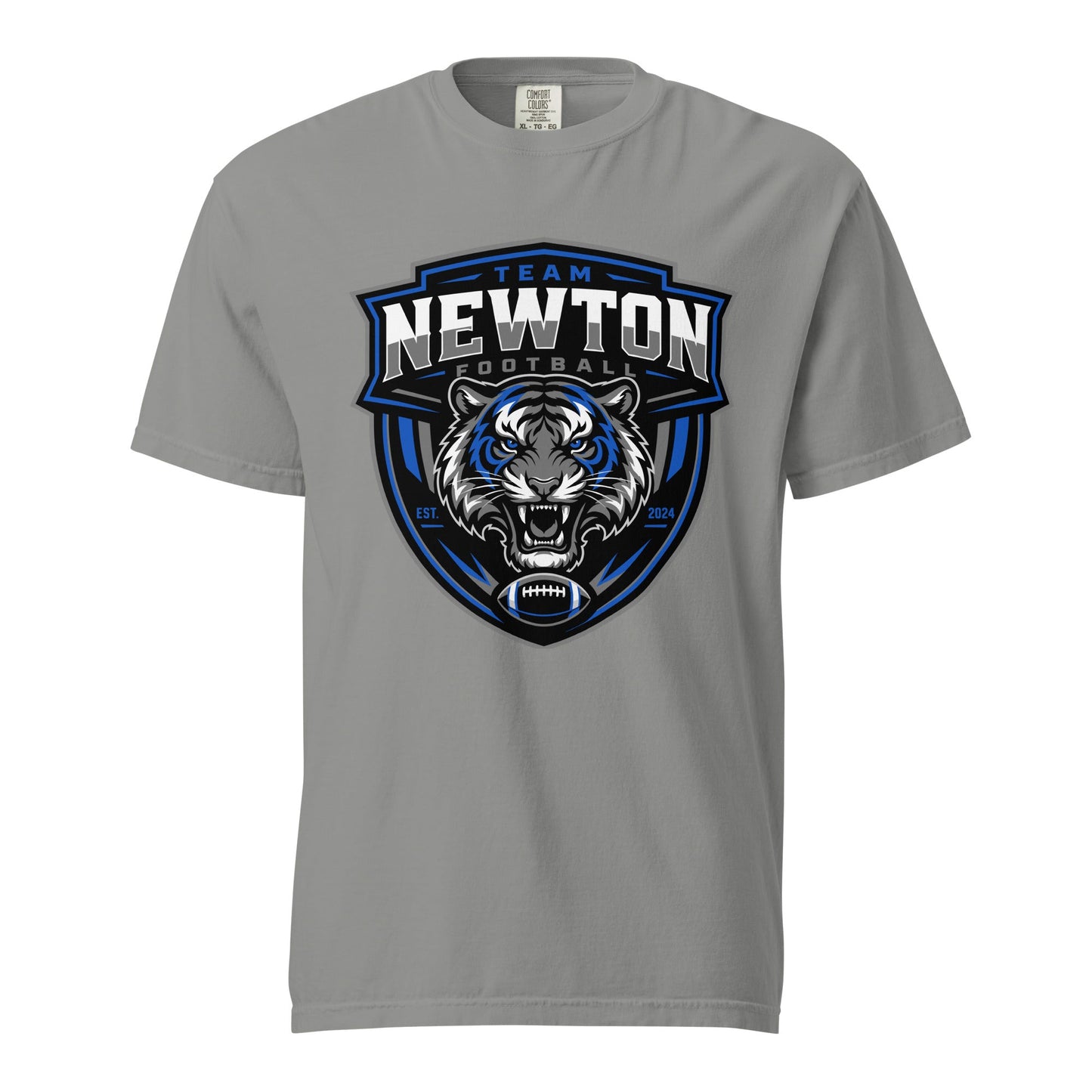 Signature | Comfort Colors T-Shirt | Newton Youth football league | Shield Logo