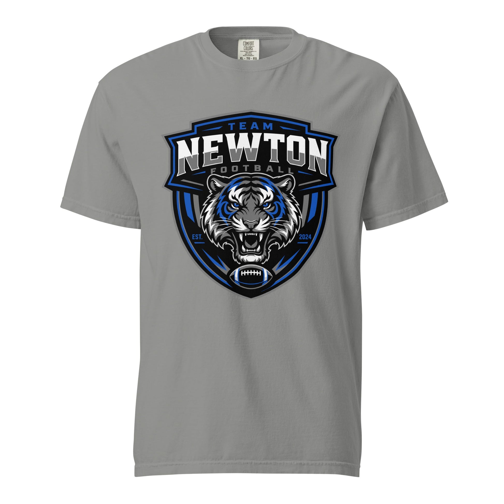 Signature | Comfort Colors T-Shirt | Newton Youth football league | Shield Logo
