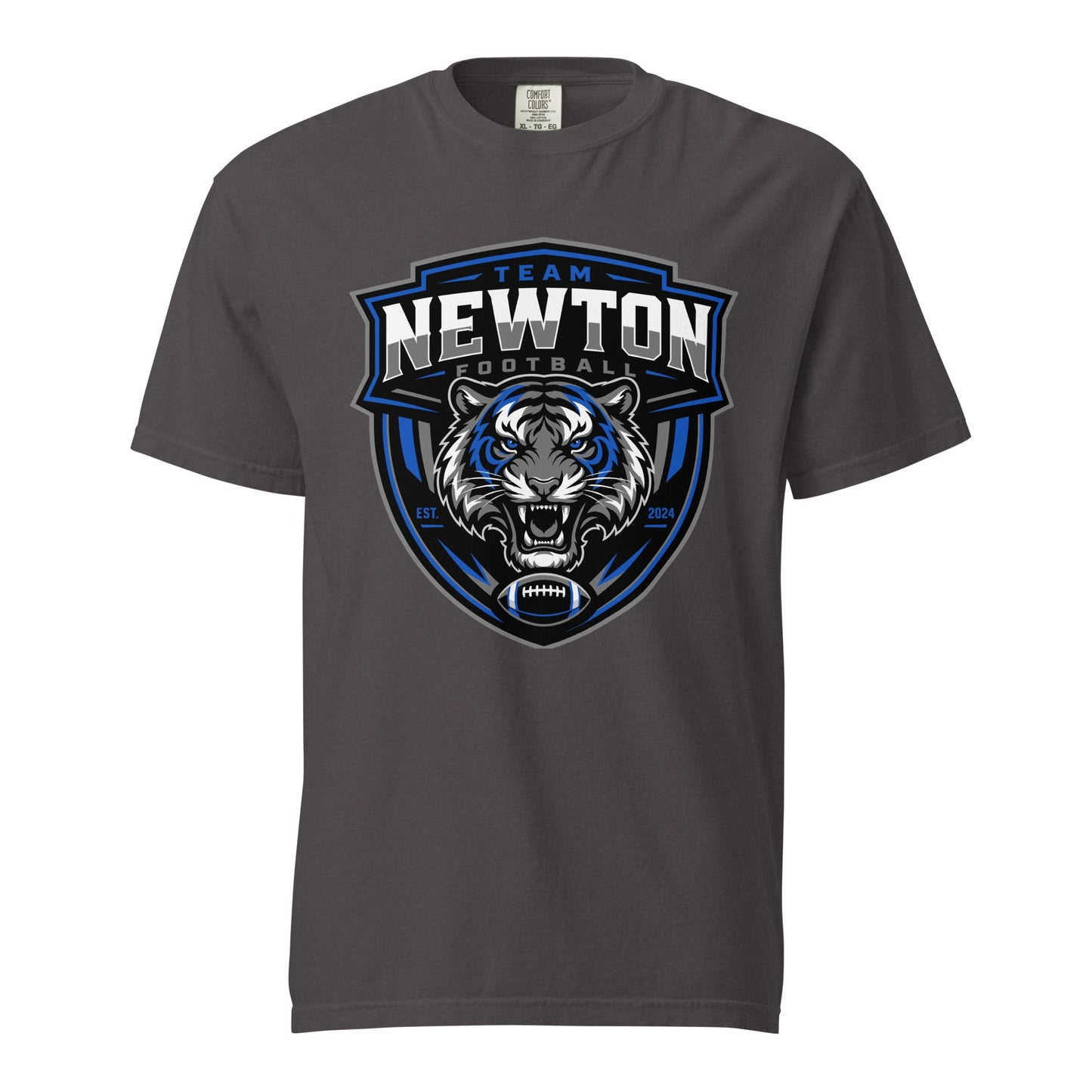 Signature | Comfort Colors T-Shirt | Newton Youth football league | Shield Logo