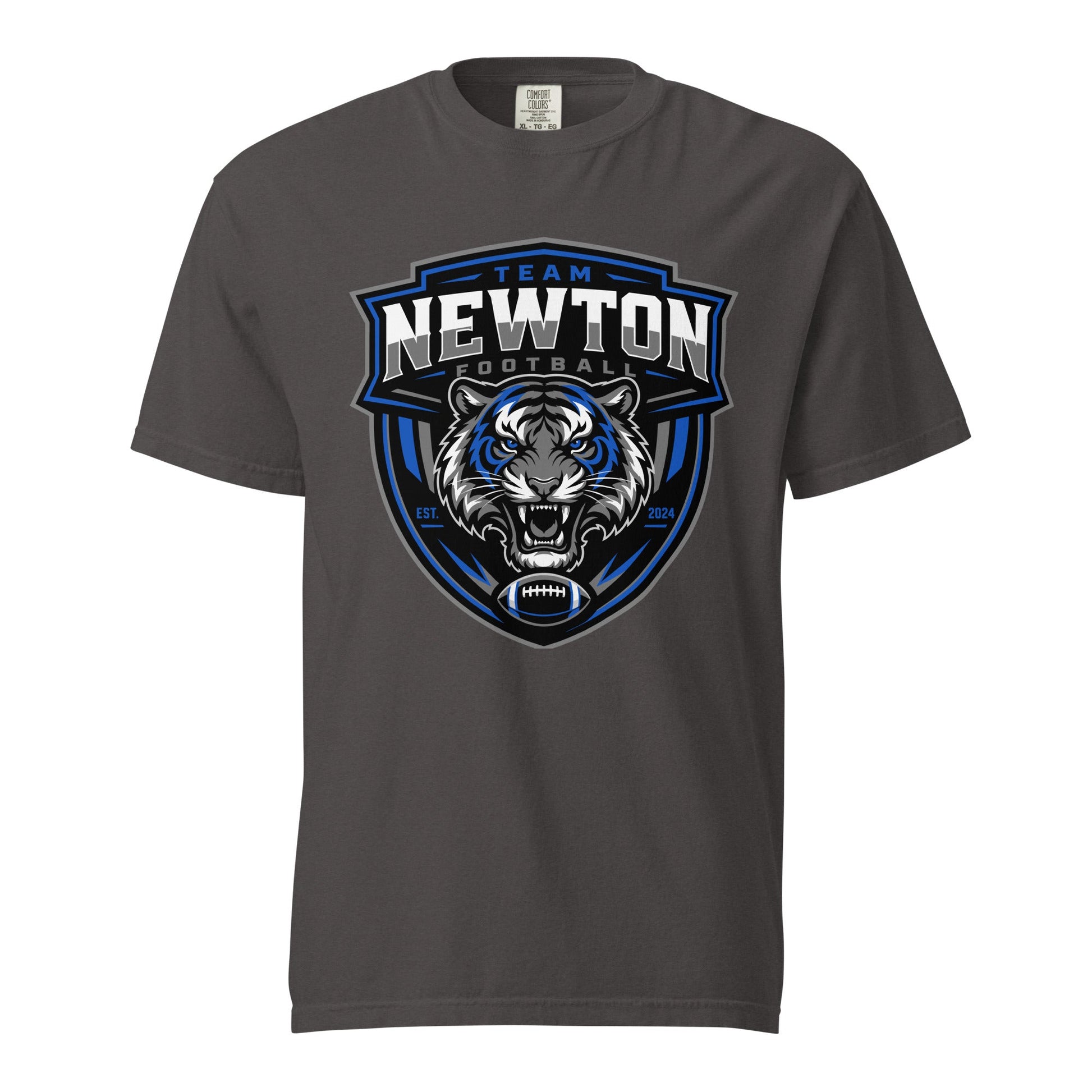 Signature | Comfort Colors T-Shirt | Newton Youth football league | Shield Logo