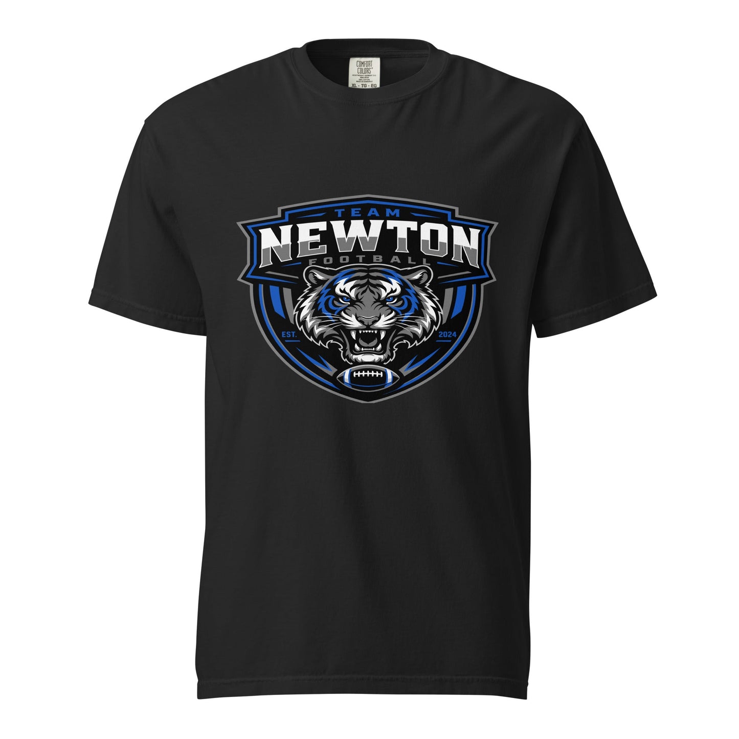Signature | Comfort Colors T-Shirt | Newton Youth football league | Shield Logo
