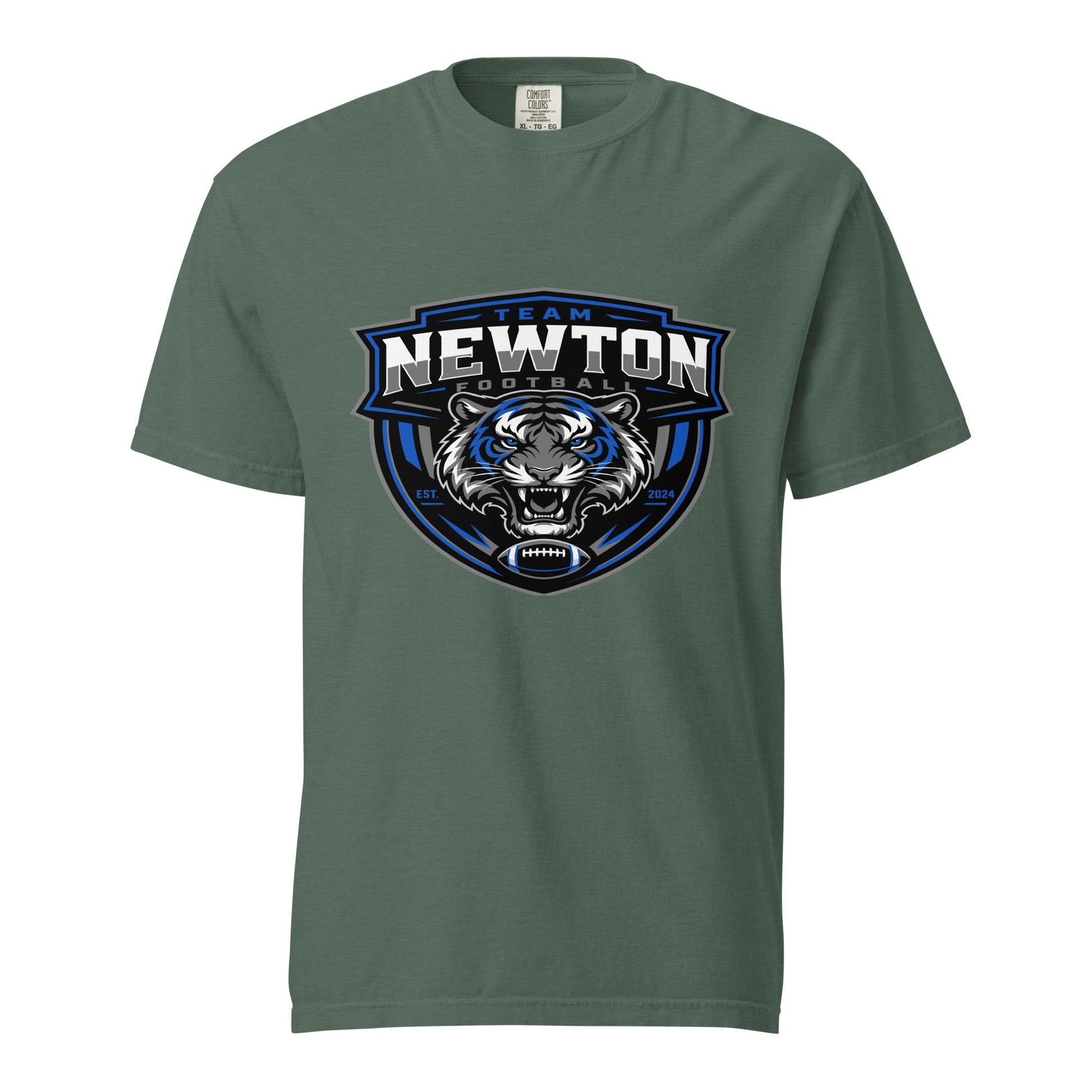 Signature | Comfort Colors T-Shirt | Newton Youth football league | Shield Logo