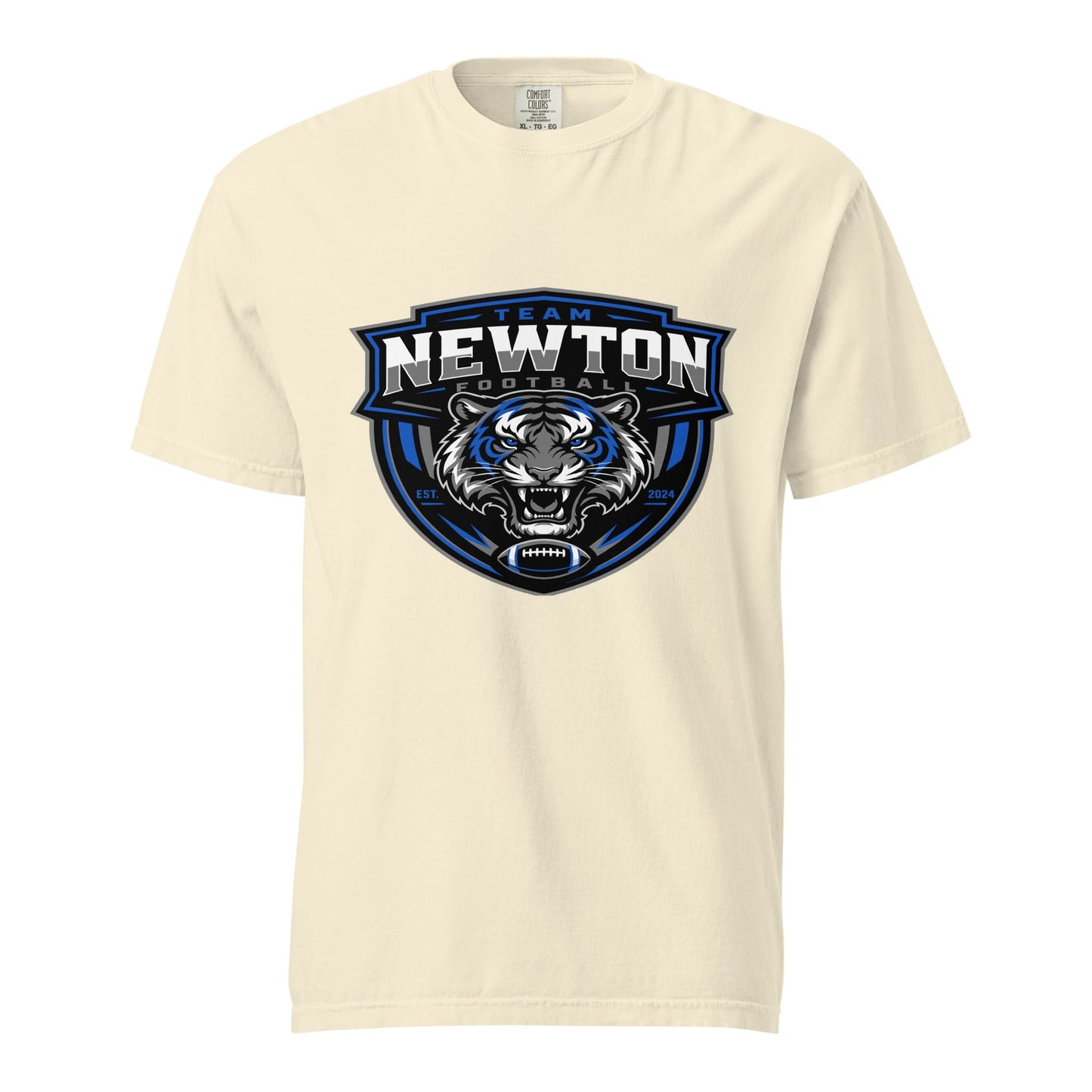 Signature | Comfort Colors T-Shirt | Newton Youth football league | Shield Logo