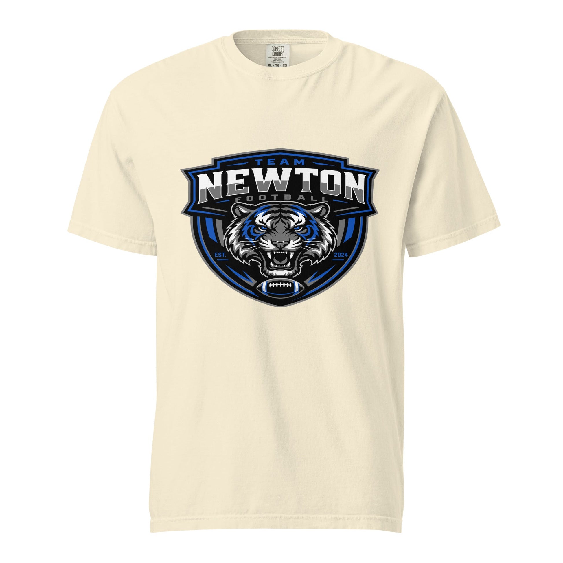 Signature | Comfort Colors T-Shirt | Newton Youth football league | Shield Logo