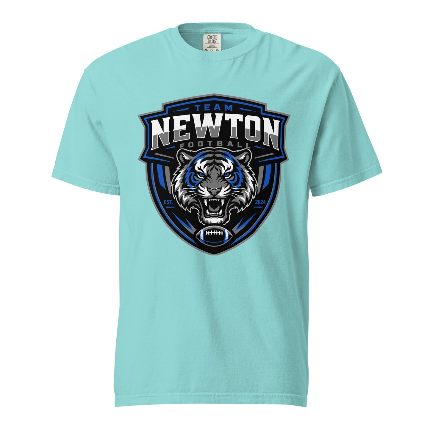 Signature | Comfort Colors T-Shirt | Newton Youth football league | Shield Logo