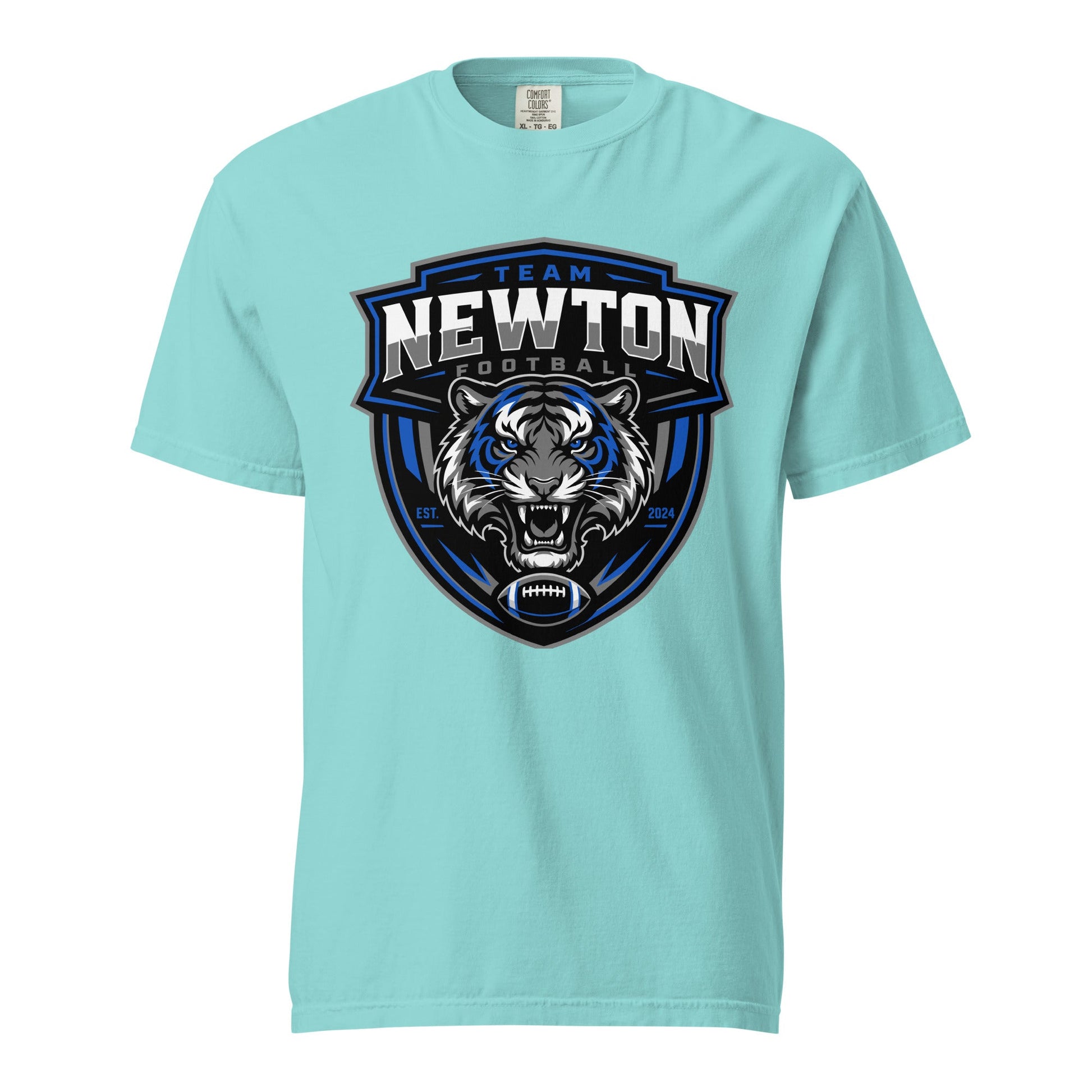 Signature | Comfort Colors T-Shirt | Newton Youth football league | Shield Logo